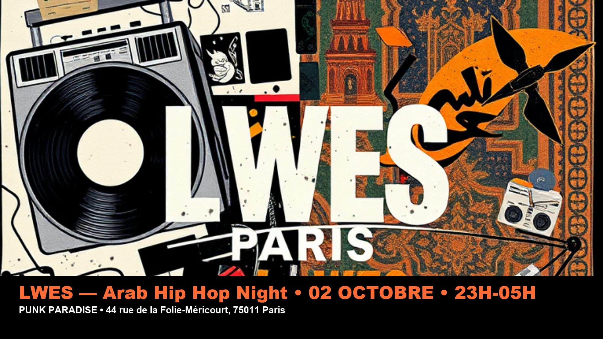 Lwes — Arab Hip Hop Night Cover