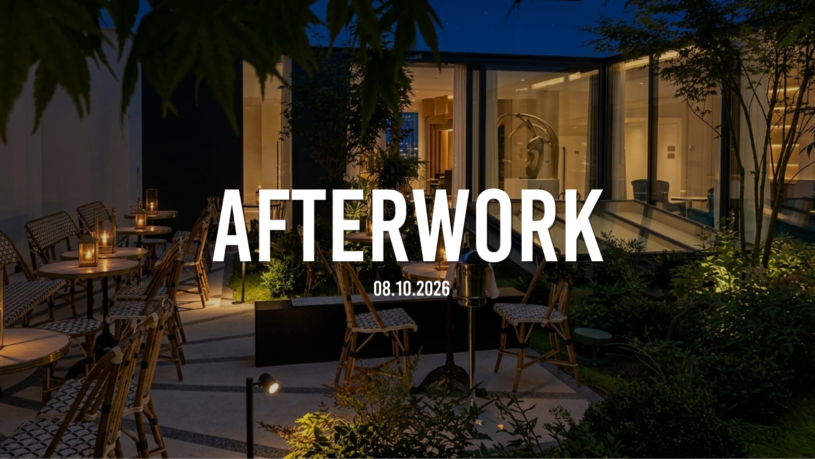 Jetlaggers Afterwork At Maison Albar, Le Patio - Paris Cover