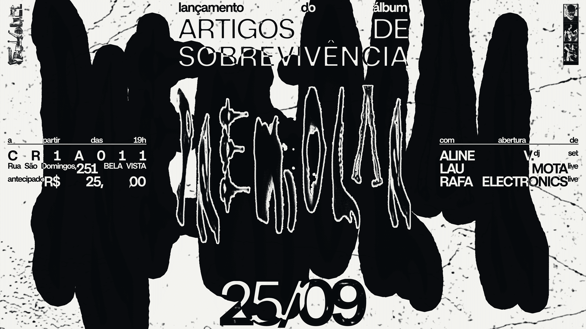 Lançamento "Premolar - Artigos De Sobrevivência" Cover