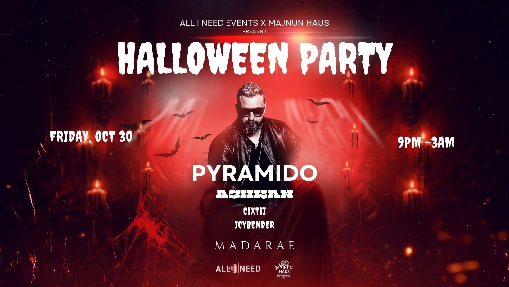 Halloween Friday: Pyramido+Ashkan (Arabic & Persian Afro) Cover