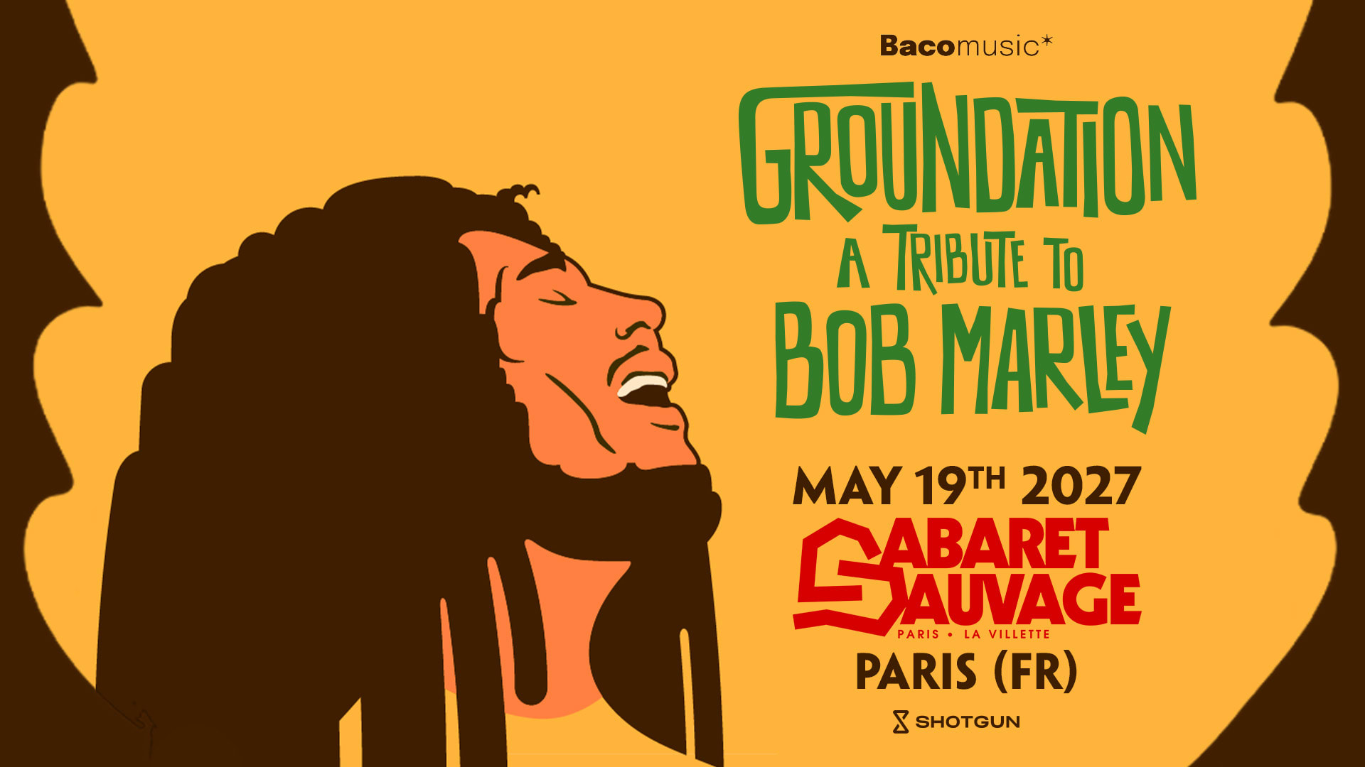 Groundation - A Tribute To Bob Marley - Cabaret Sauvage Cover