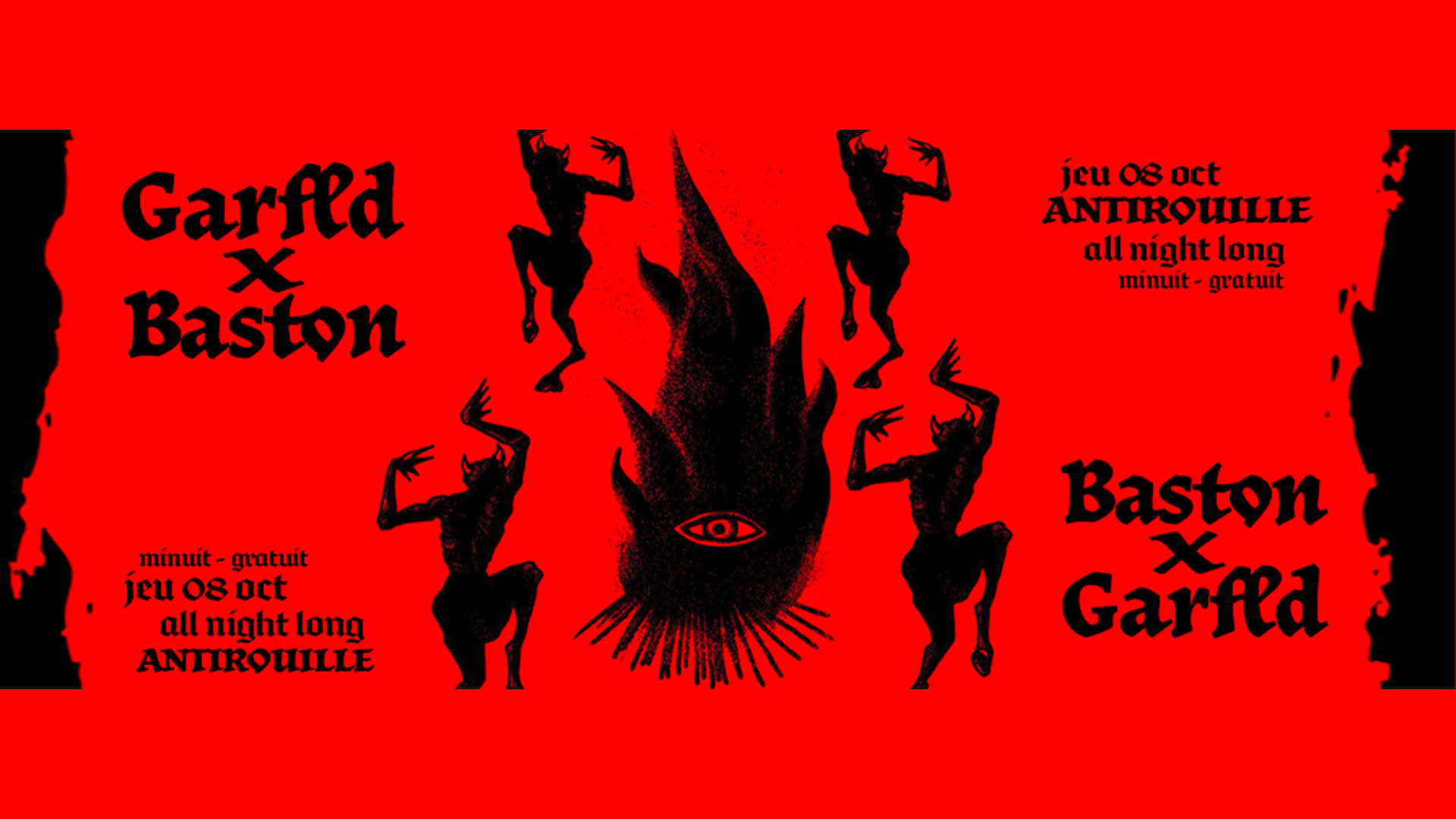 Garfld Vs Baston @Antirouille 08.10.26 Cover