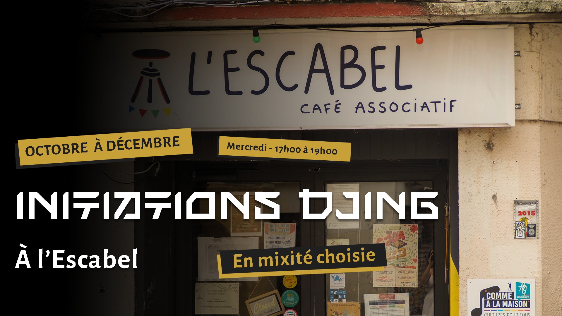 Atelier Initiation Au Djing En Mixité Choisie Cover