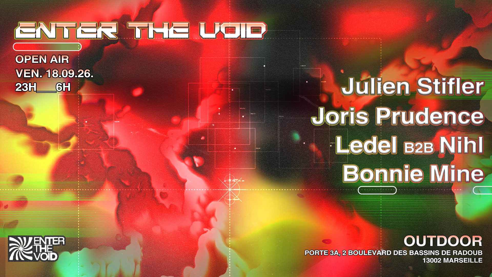 Enter The Void : Techno Open Air Cover
