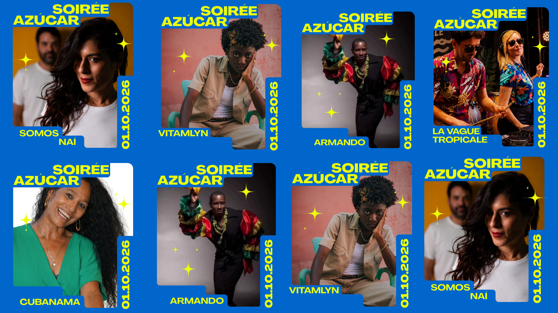 Soirée Azúcar Cover