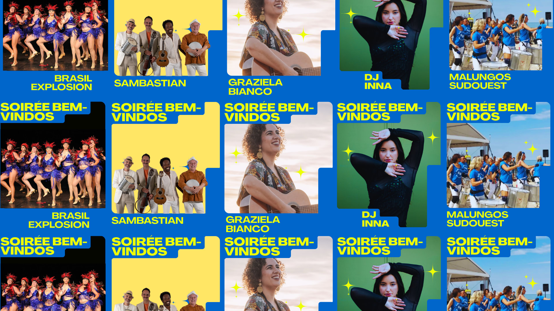Soirée Bem-Vindos Cover