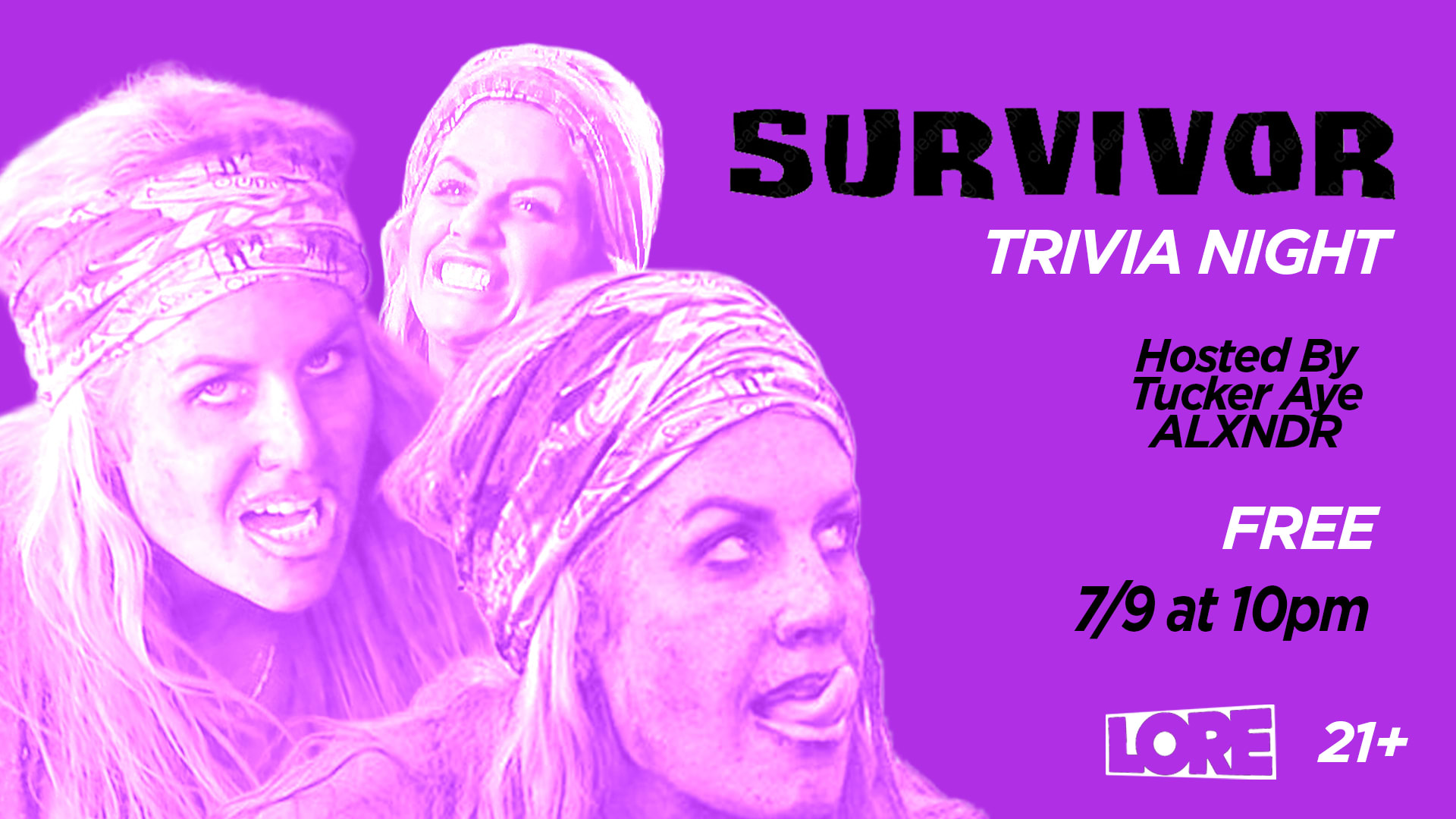 Survivor Trivia Night (Free To Play) Cover
