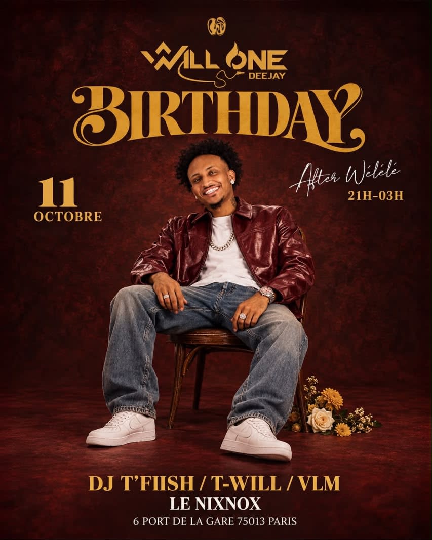Dj Will'one Birthday - After Wélélé Cover