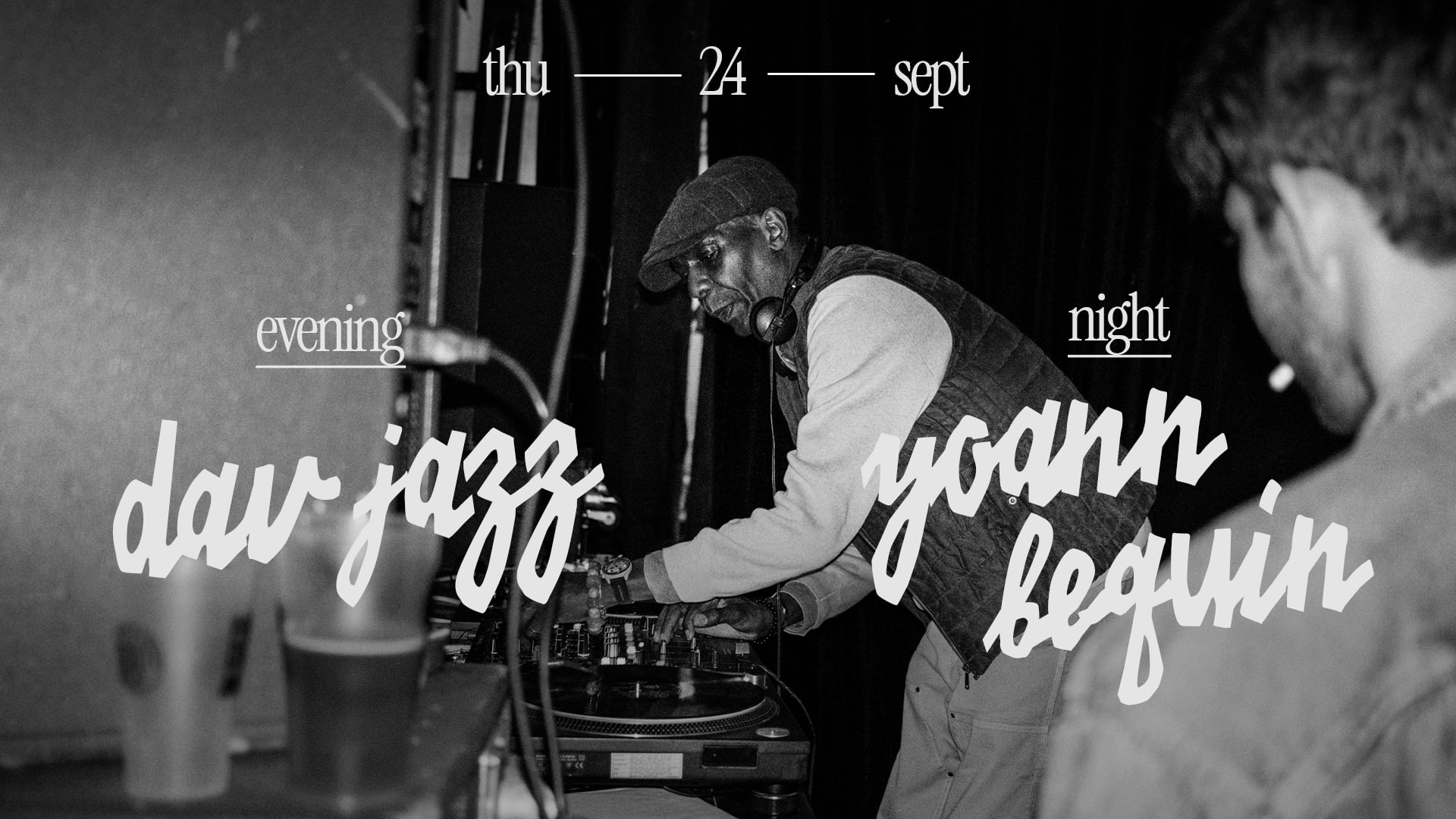 Vinyles All Night Long : Dav Jazz + Yoann Bequin Cover