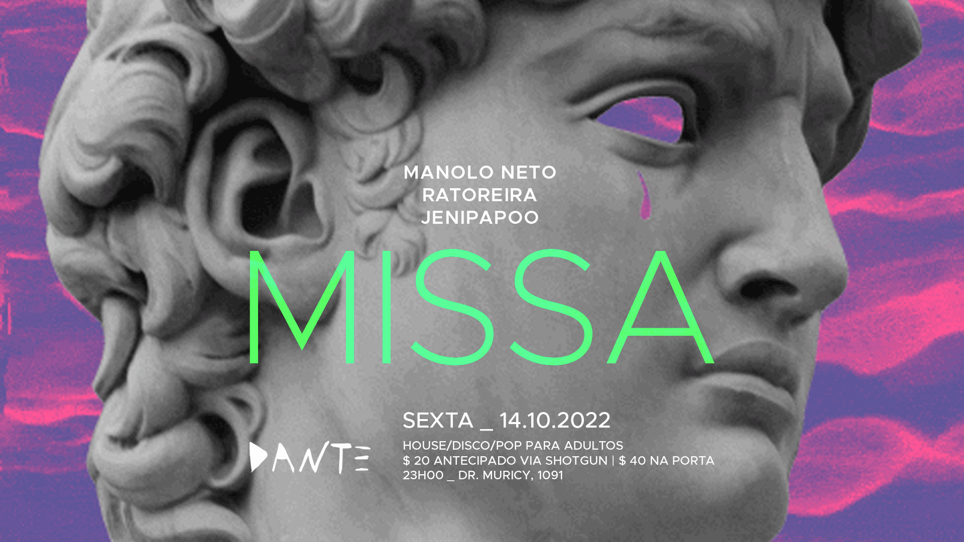 Dante: Missa 14 Out 2022 Cover
