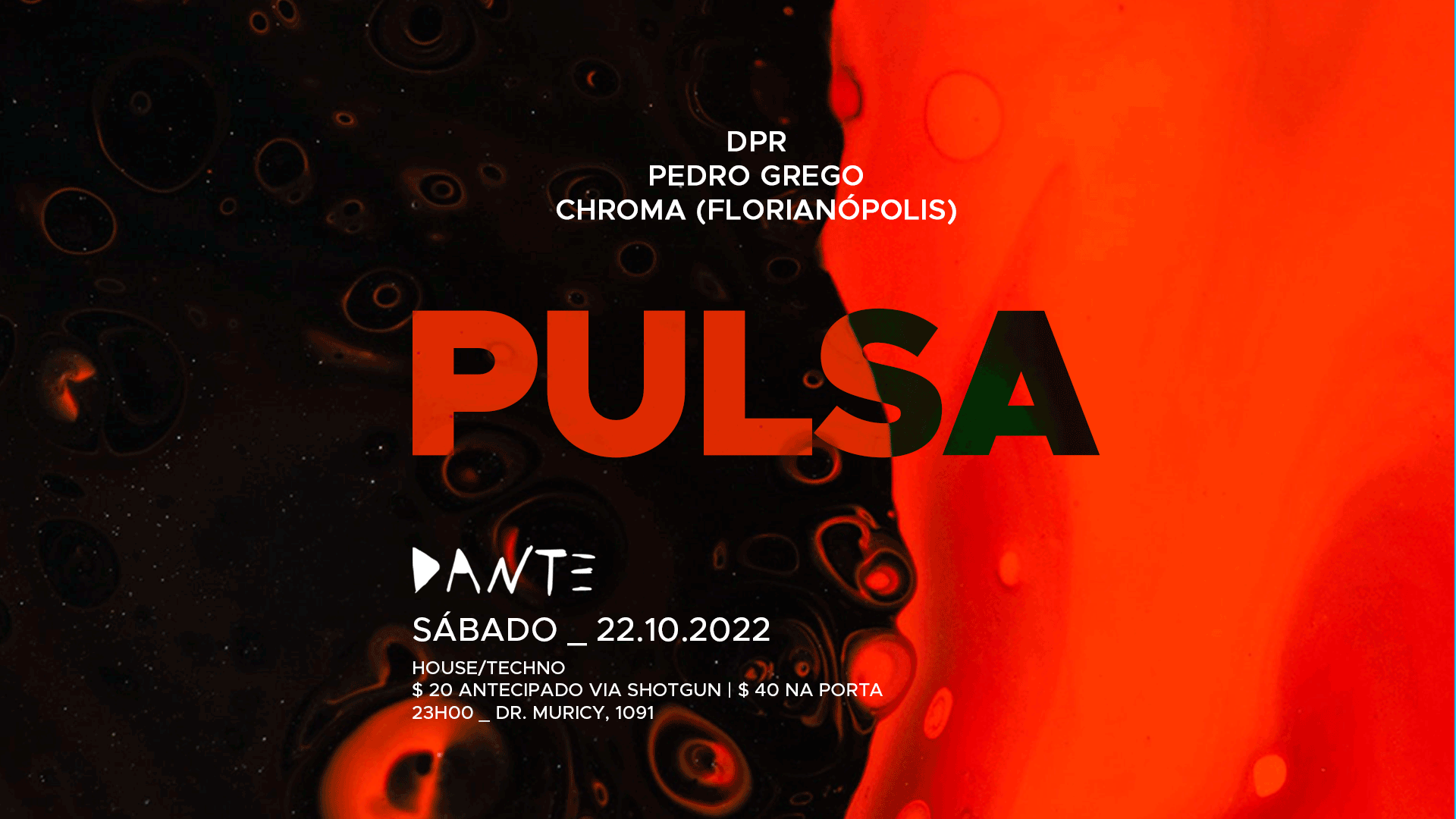 Dante: Pulsa 22 Out 2022 Cover