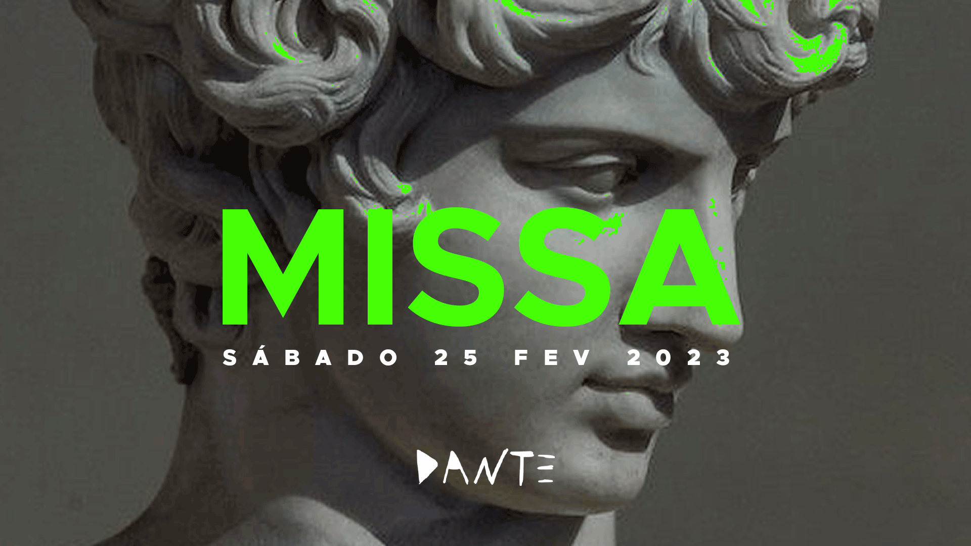 Dante : Missa _ Sábado 25 Fev 2023 Cover