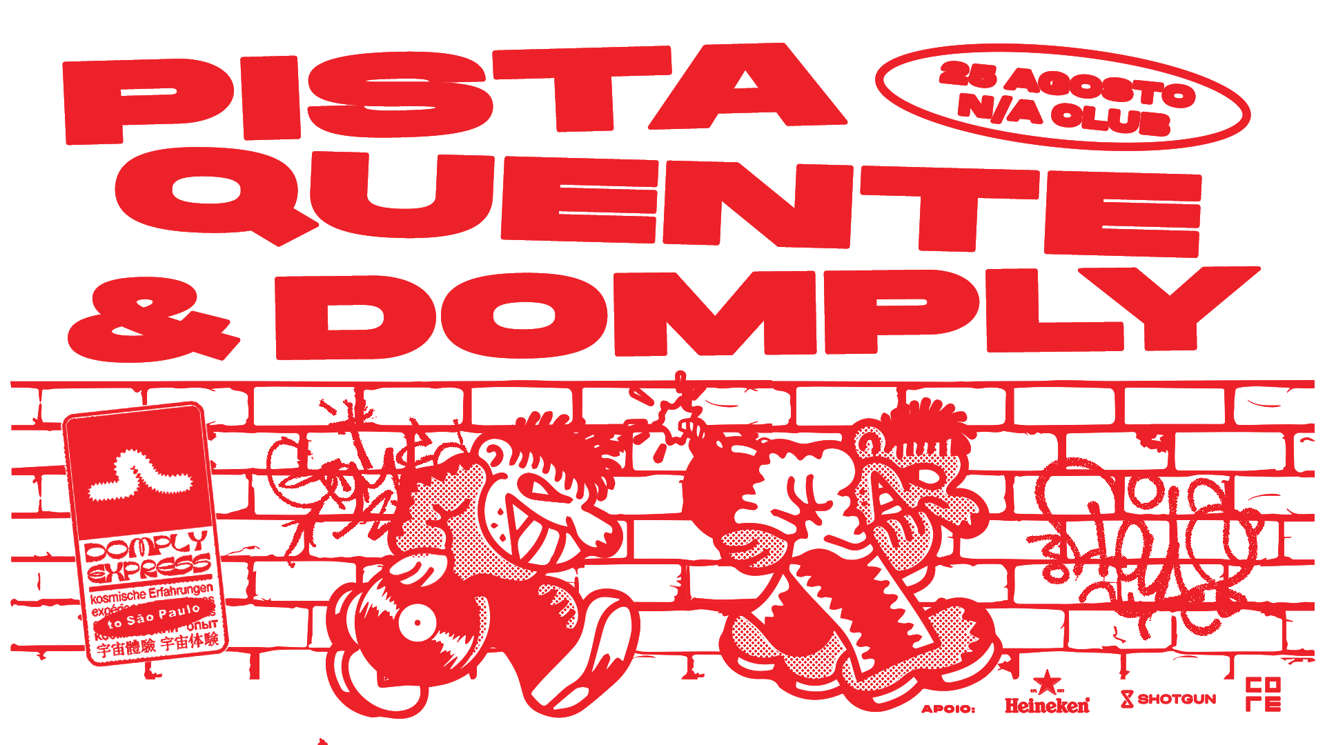 Pista Quente & Domply No N/A Club Cover