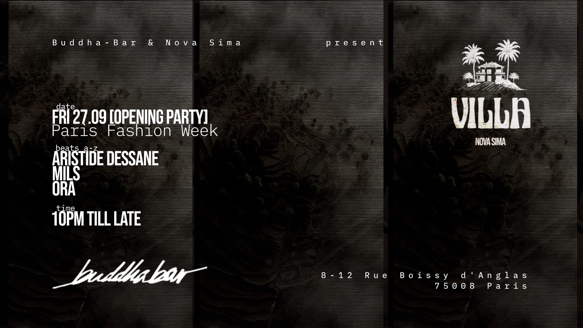 Buddha Bar X Villa Nova Sima [Opening] Cover