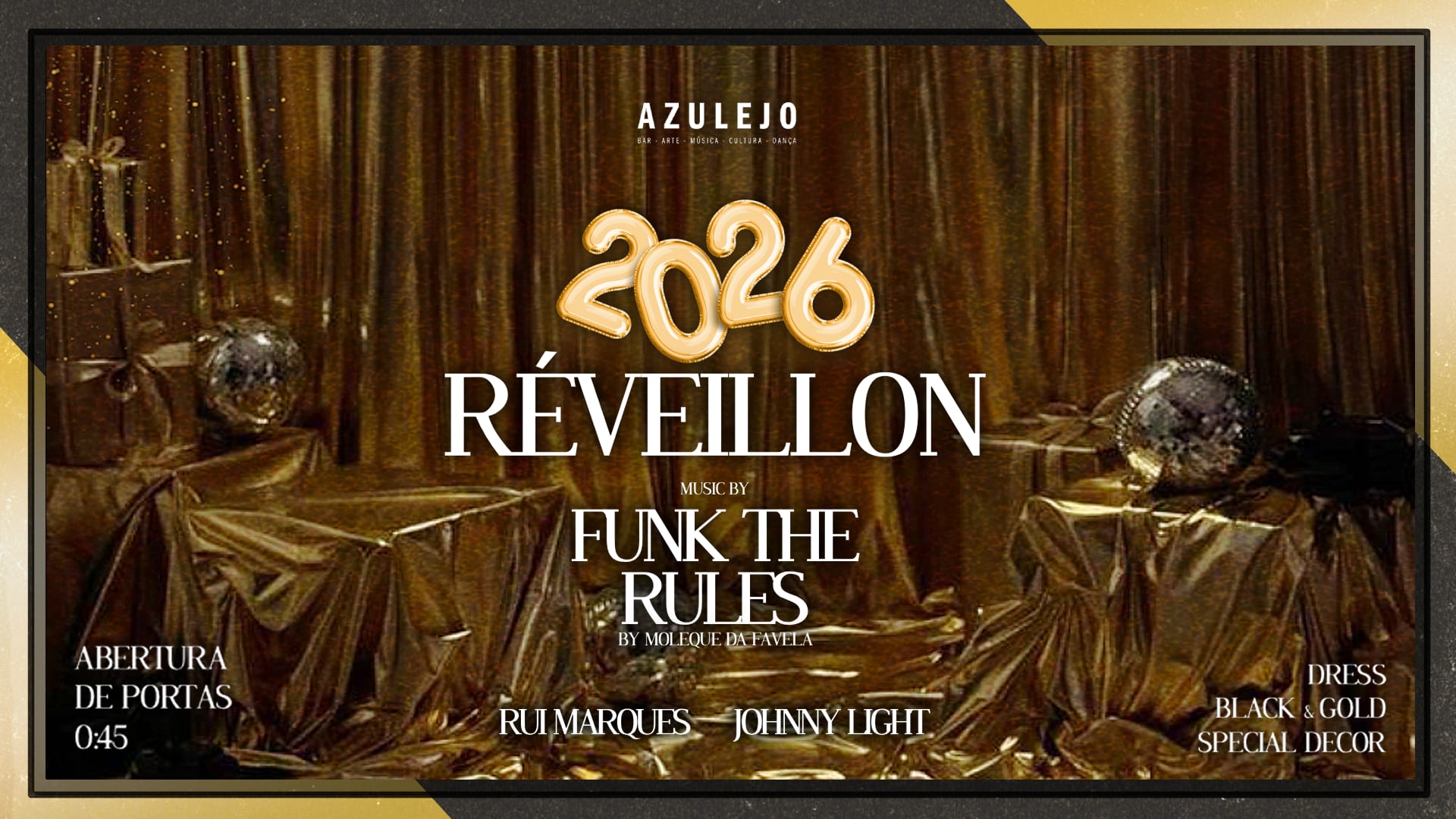 Réveillon 2026 Azulejo Cover