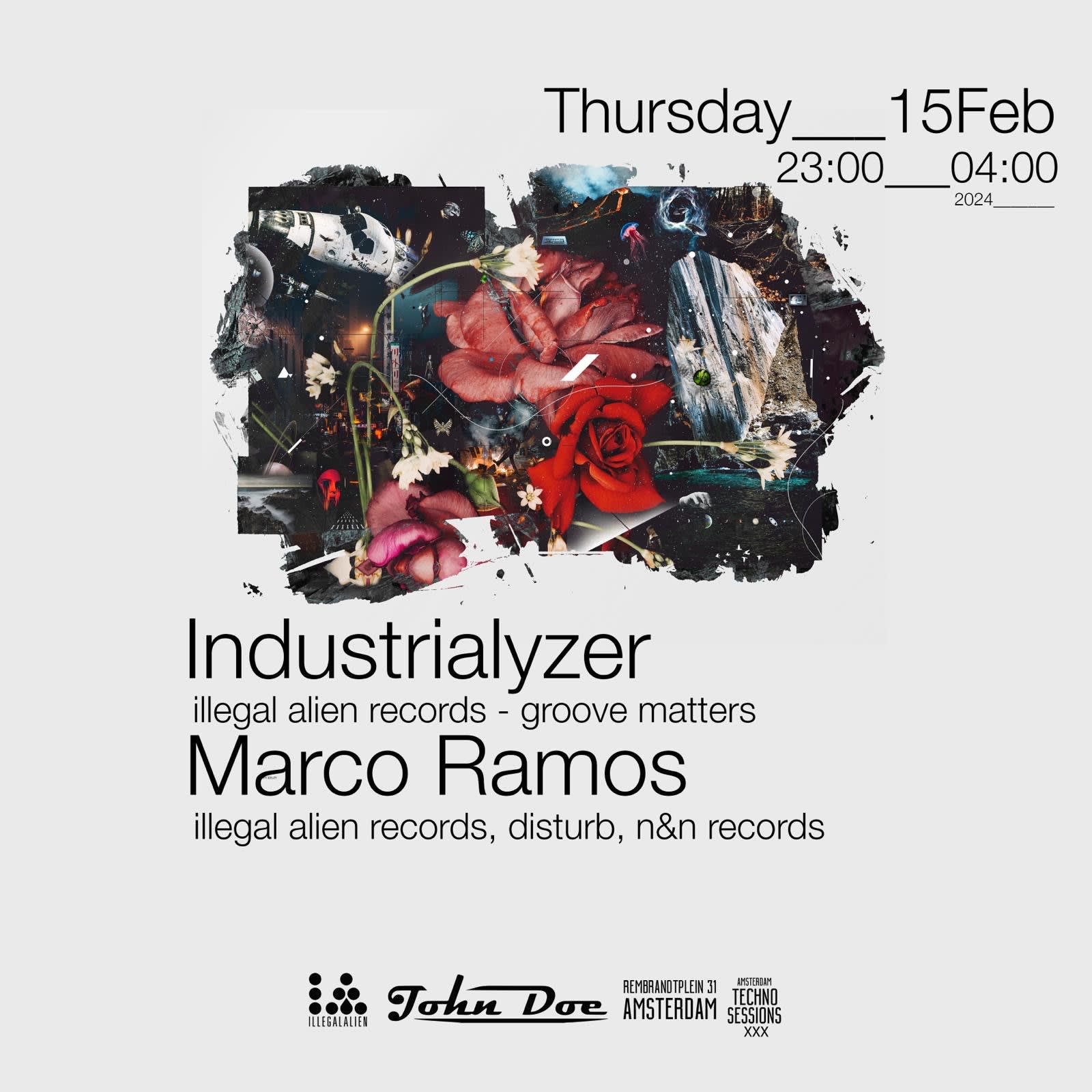 Amsterdam Techno Sessions W/ Industrialyzer & Marco Ramos Cover