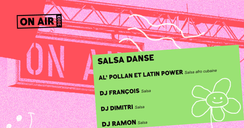 On Air : Salsa Danse - 28 Juillet Cover