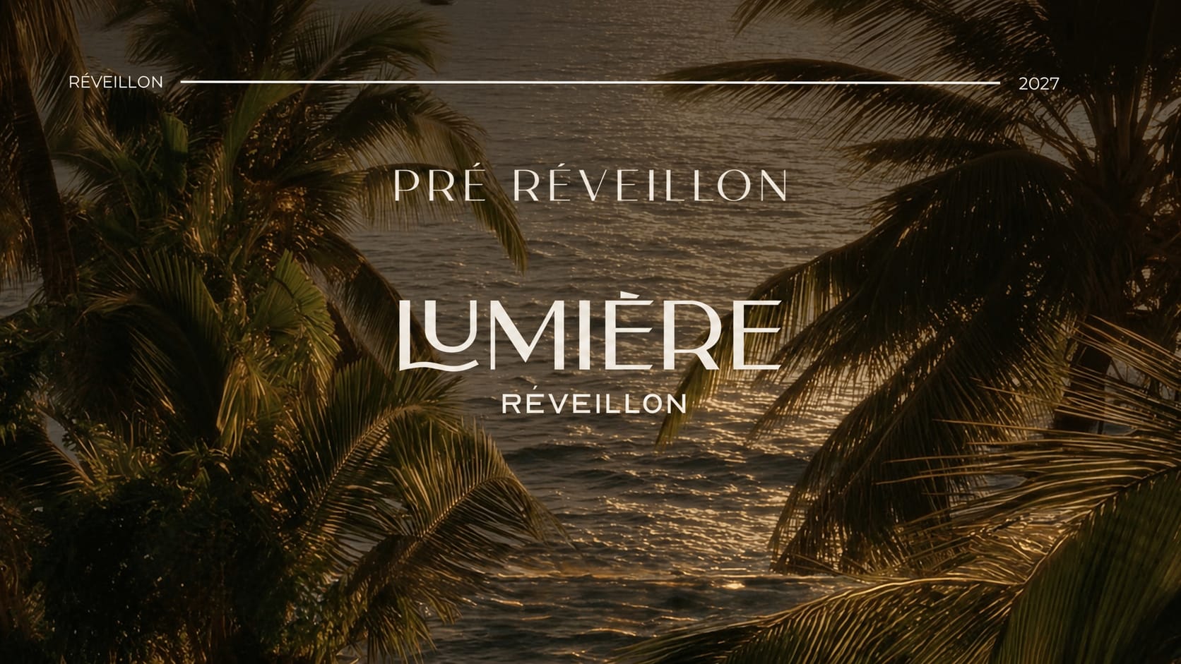Pré Réveillon Lumíere 2027 Cover