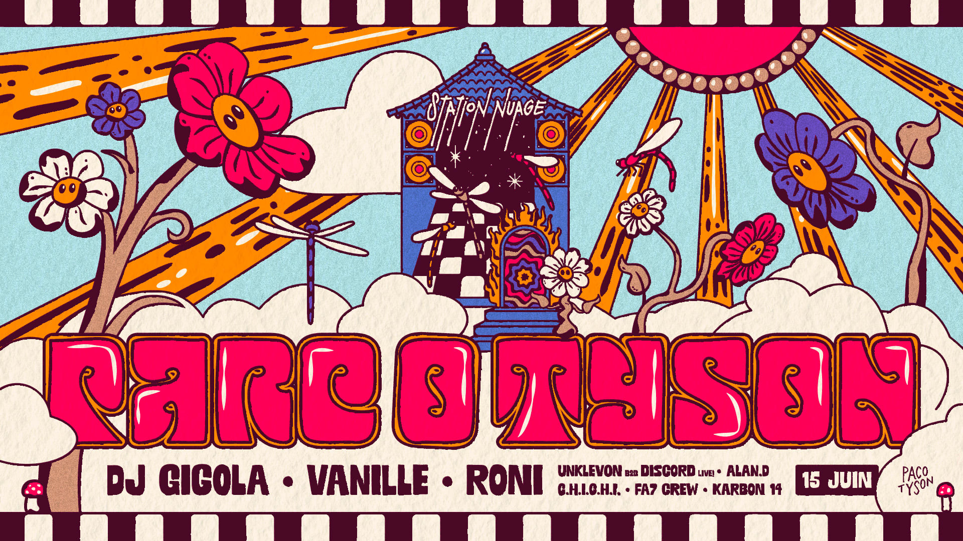 Parc O Tyson - Open Air (Gratuit) Cover