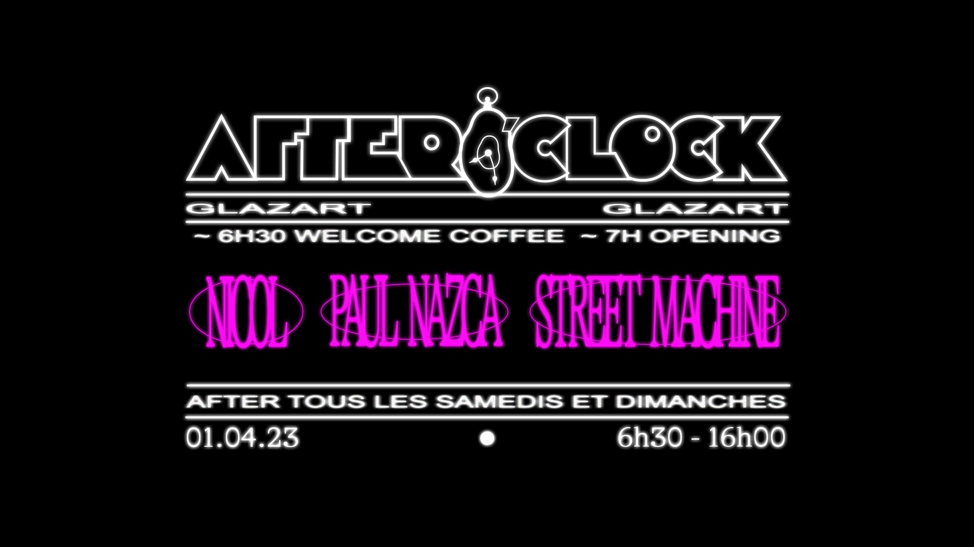 After O'clock : Nicol, Paul Nazca, Street Machine Cover