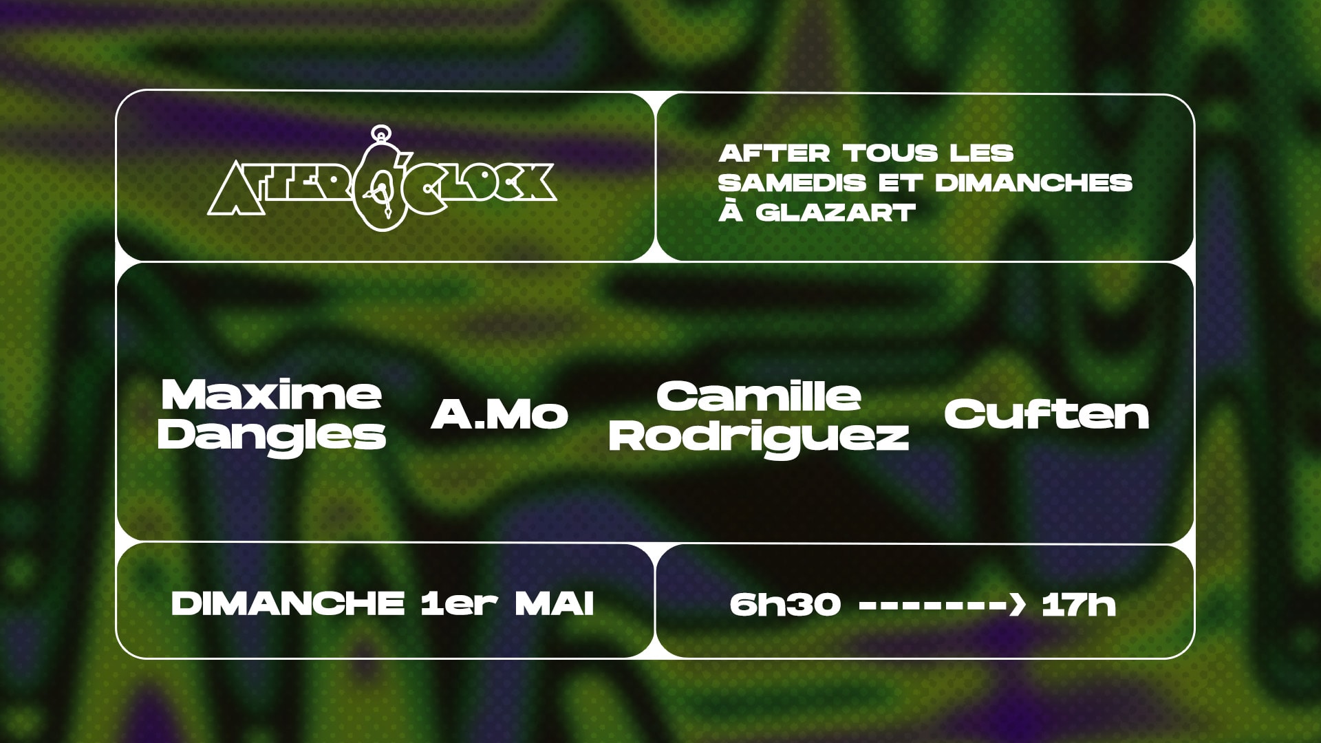 After O'clock : Cuften, A.Mo, Maxime Dangles, Camille Rodriguez Cover