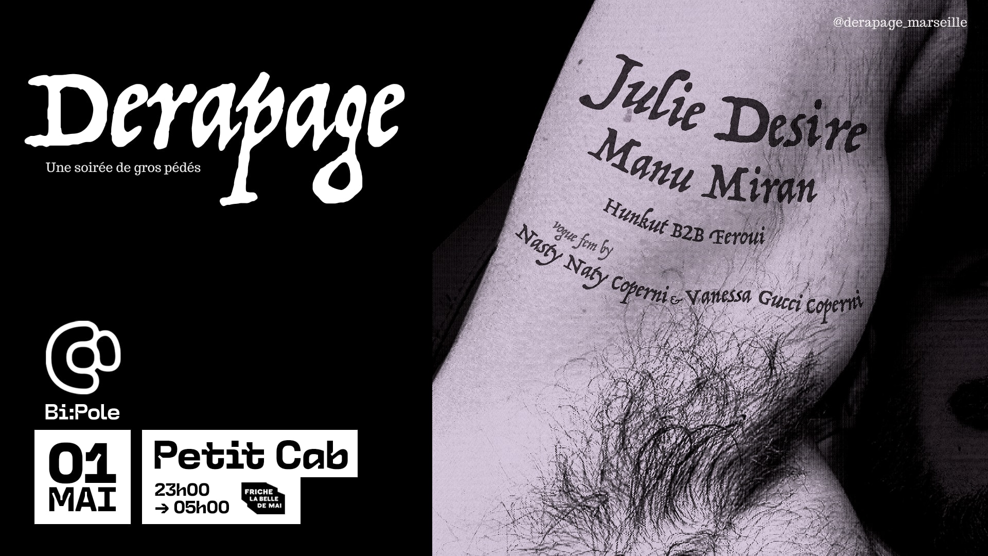 Derapage  @ Petit Cab Cover