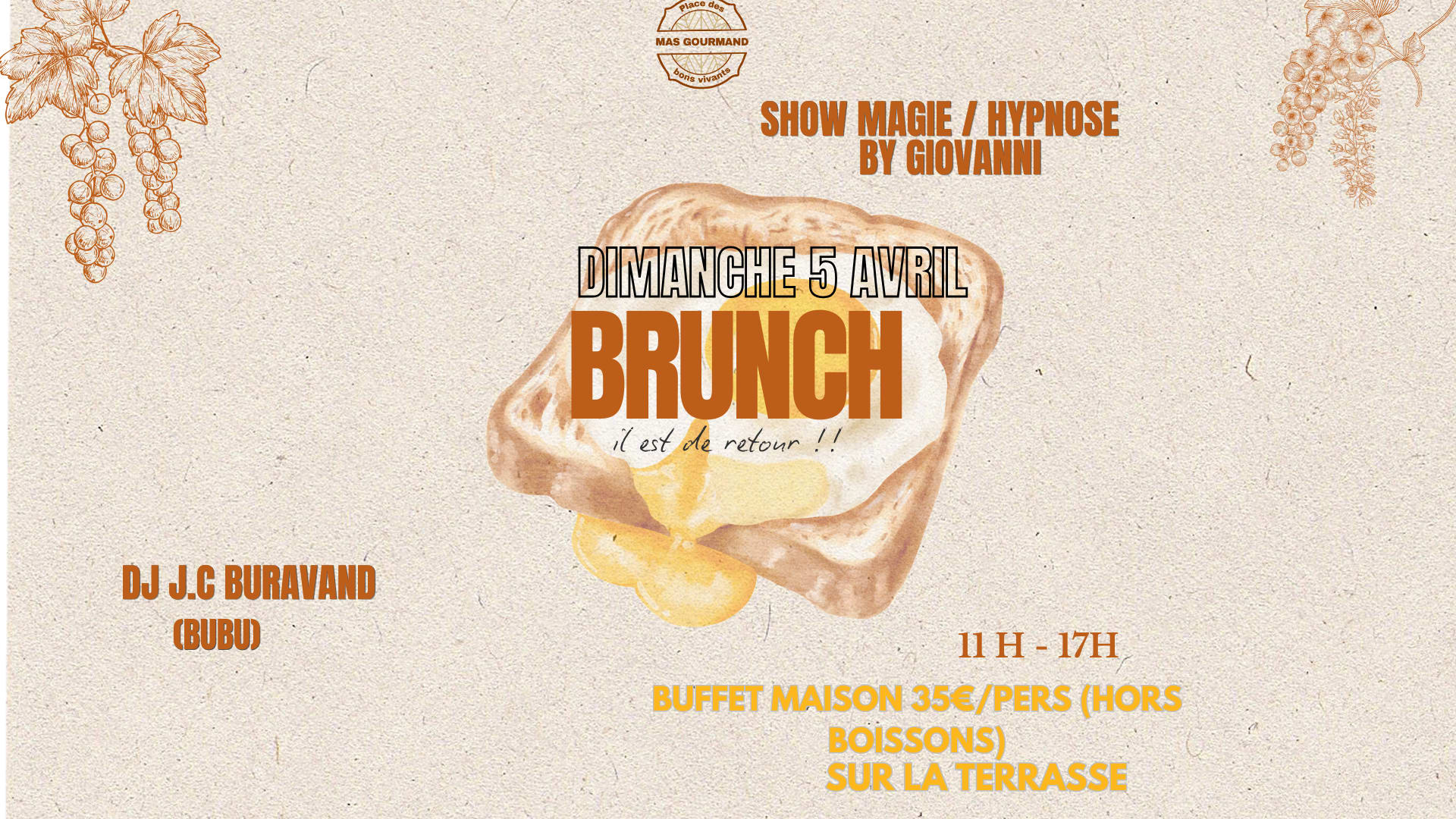 Brunch (Il Est De Retour!) Cover