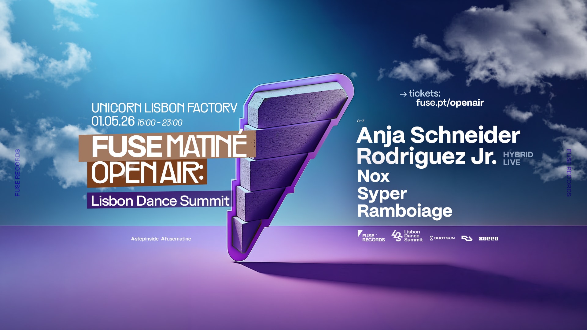 Fuse Matiné Open Air: Lisbon Dance Summit (New Date) Cover
