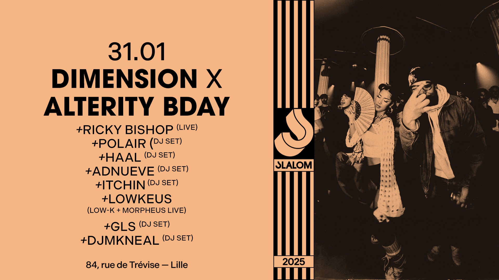 Slalom : Dimension X Alterity Birthday — Ricky Bishop & More Cover