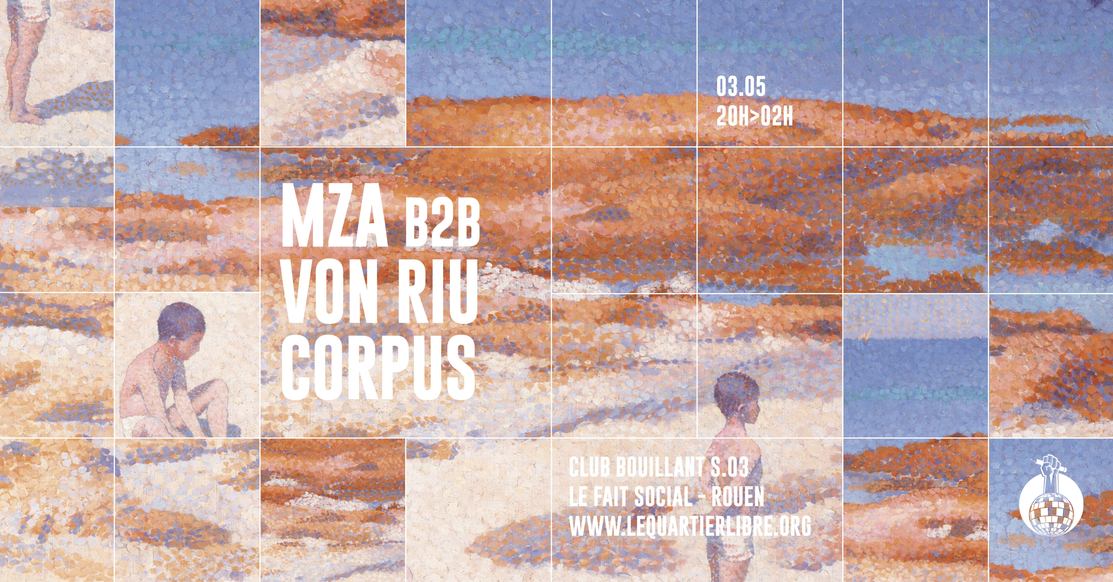 Club Bouillant - Mza B2b Von Riu · Corpus Cover
