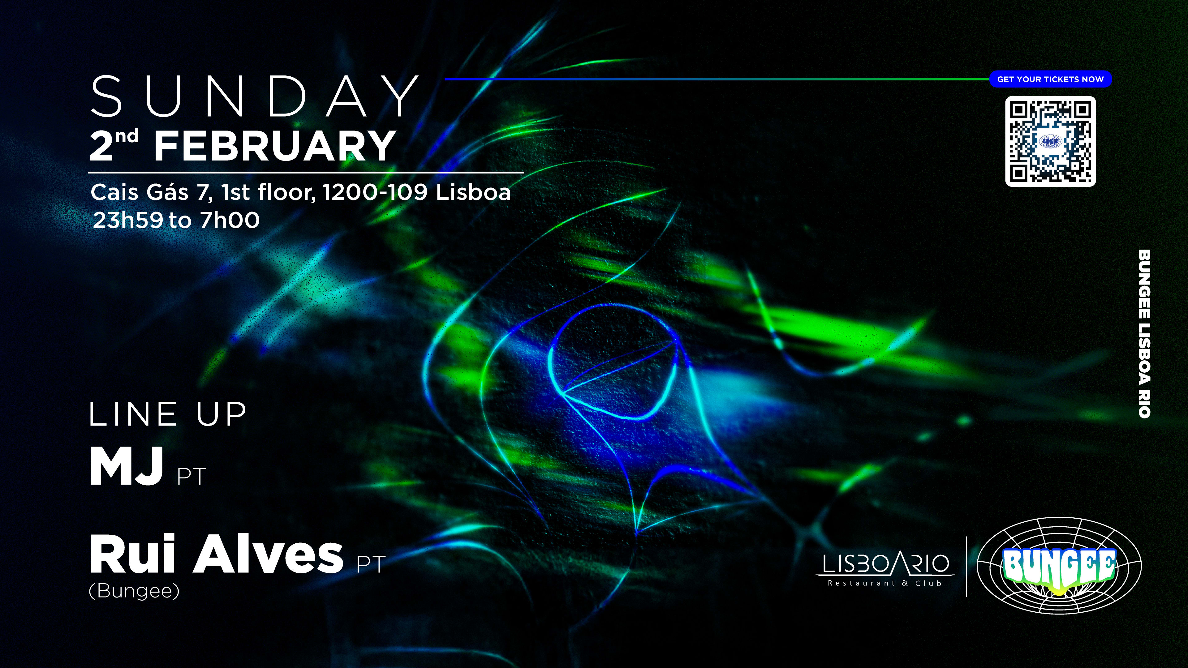 Mj • Rui Alves | Sunday 2 Feb • Lisboa Rio Cover