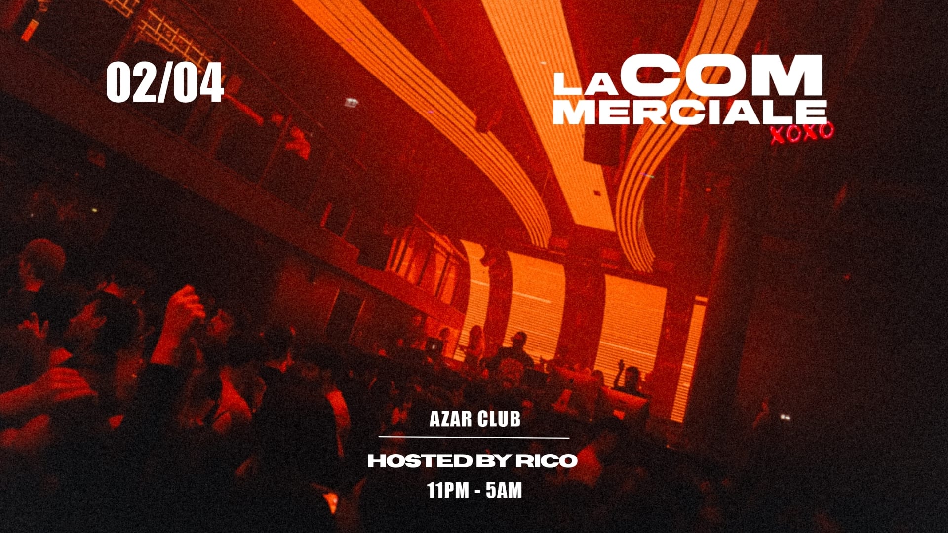 50 Tickets Only : La Commerciale - Jeudi 2 Avril - Azar Cover