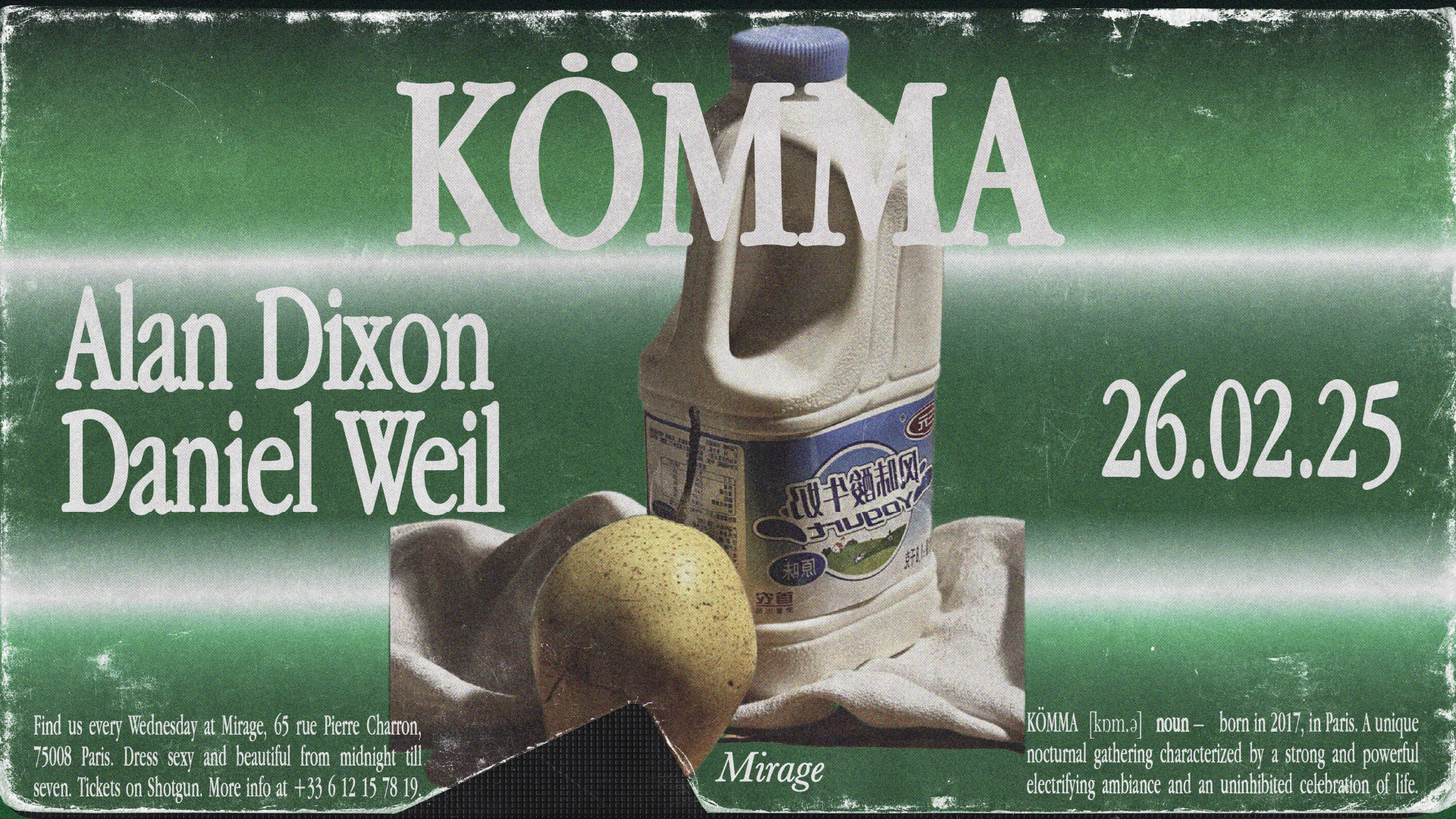 Kömma Residency : Alan Dixon, Daniel Weil Cover