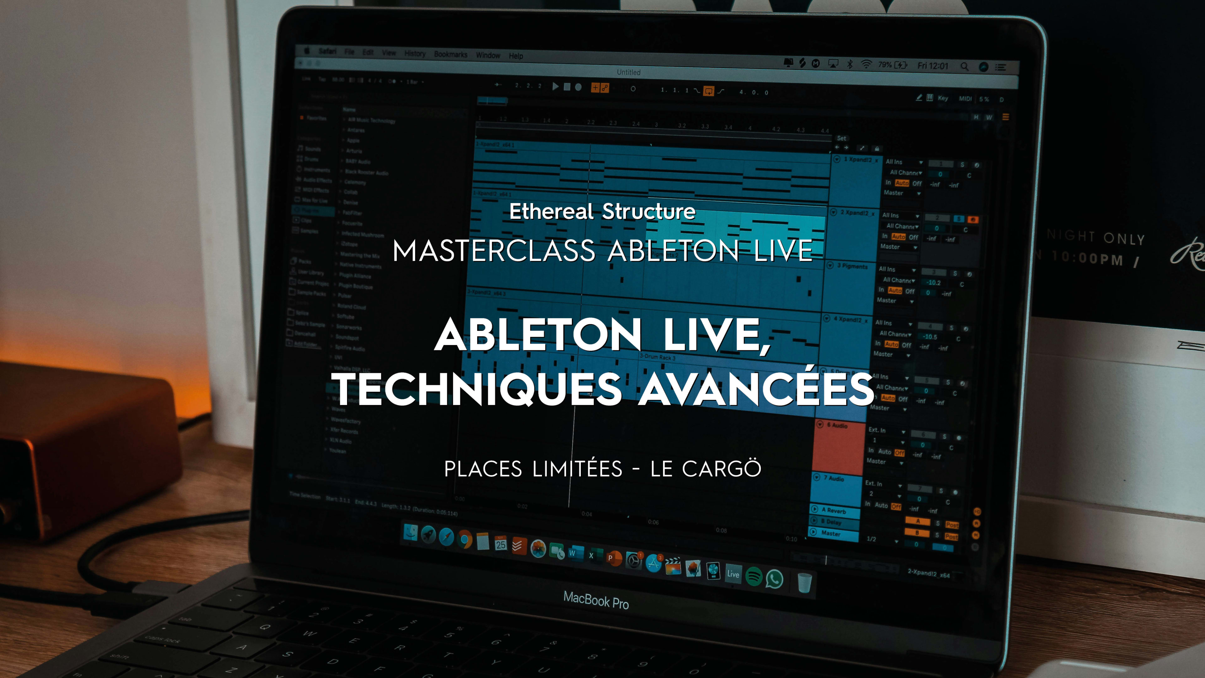 Masterclass Ableton Live : Techniques Avancées Cover