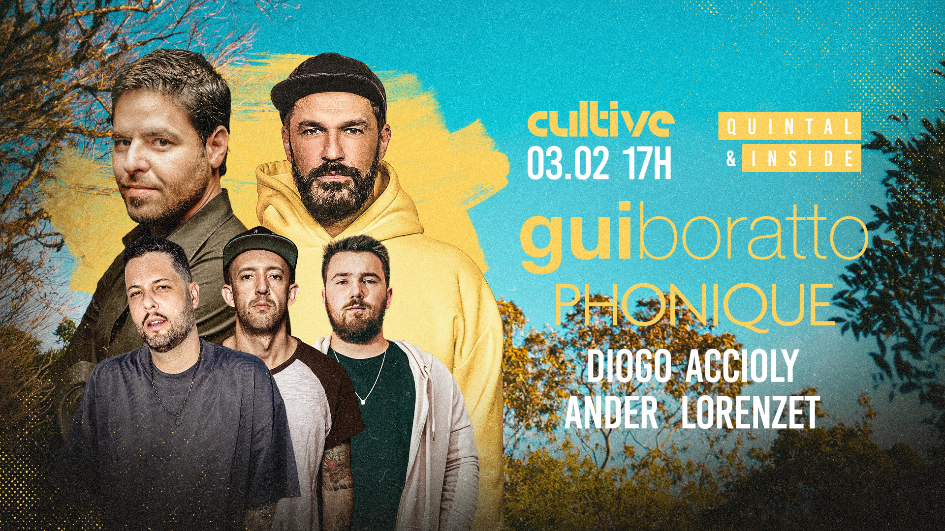 Cultive 03/02 - Quintal E Inside / Gui Boratto E Phonique Cover