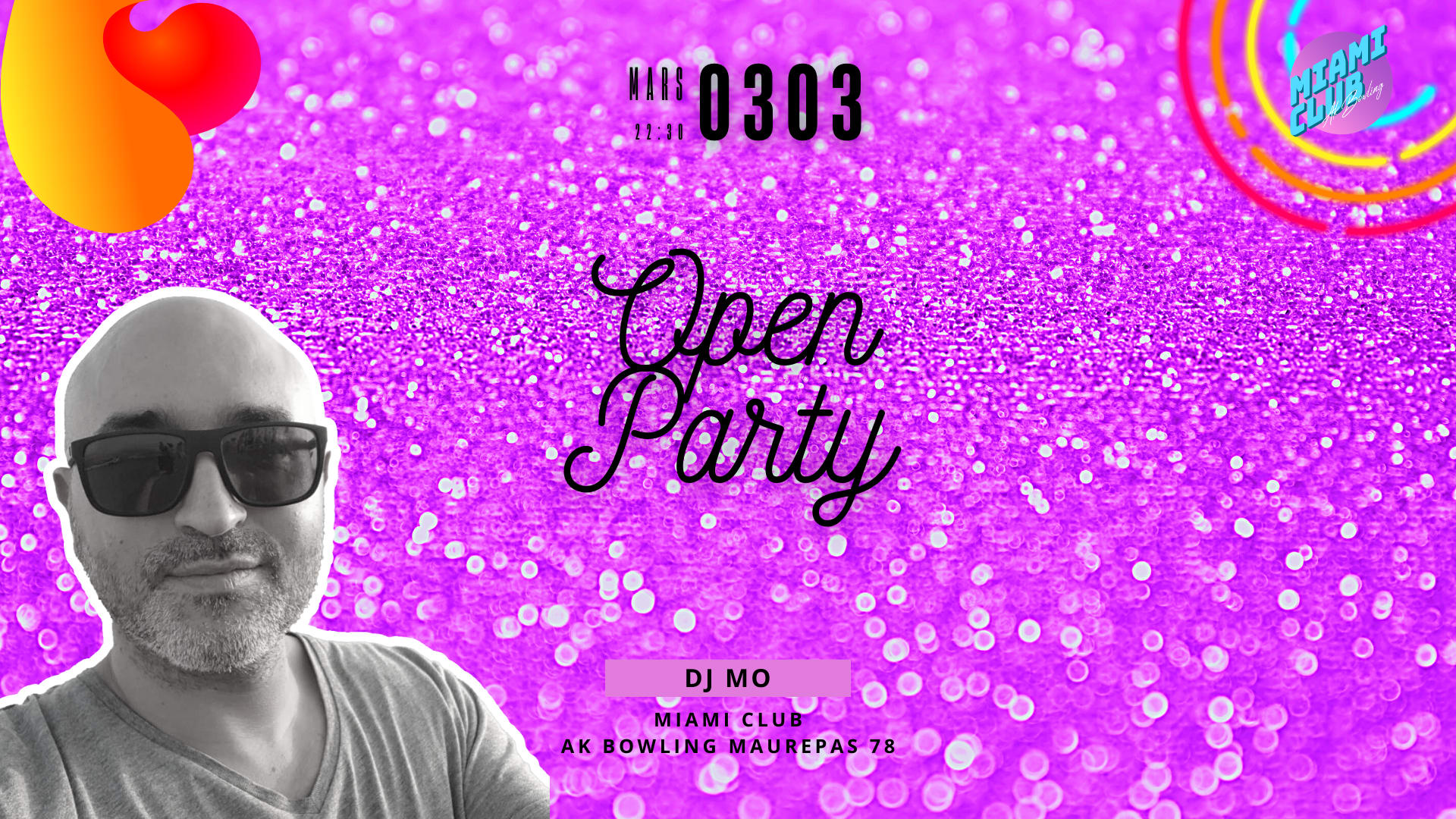 [Miami Club] Open Party Cover
