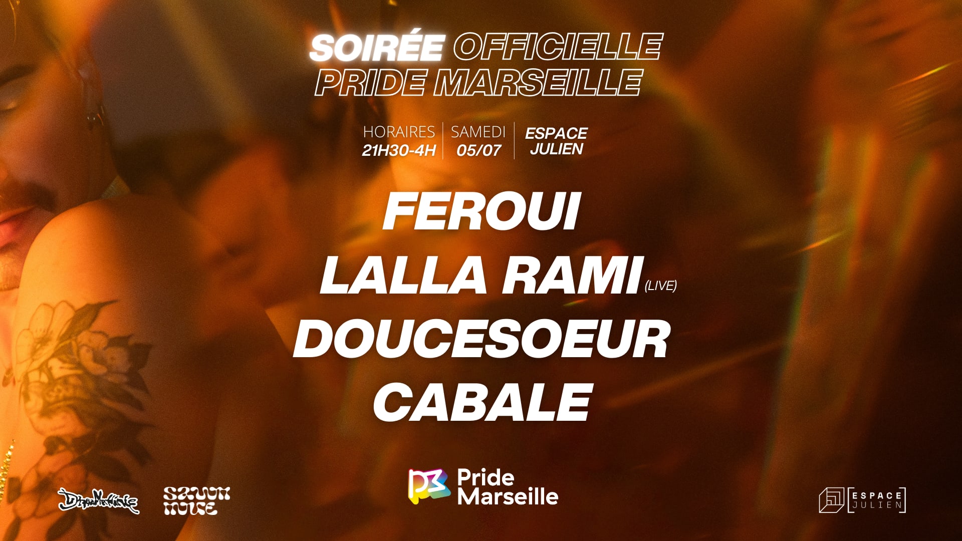 Pride Marseille 2025 - Soirée Officielle Cover