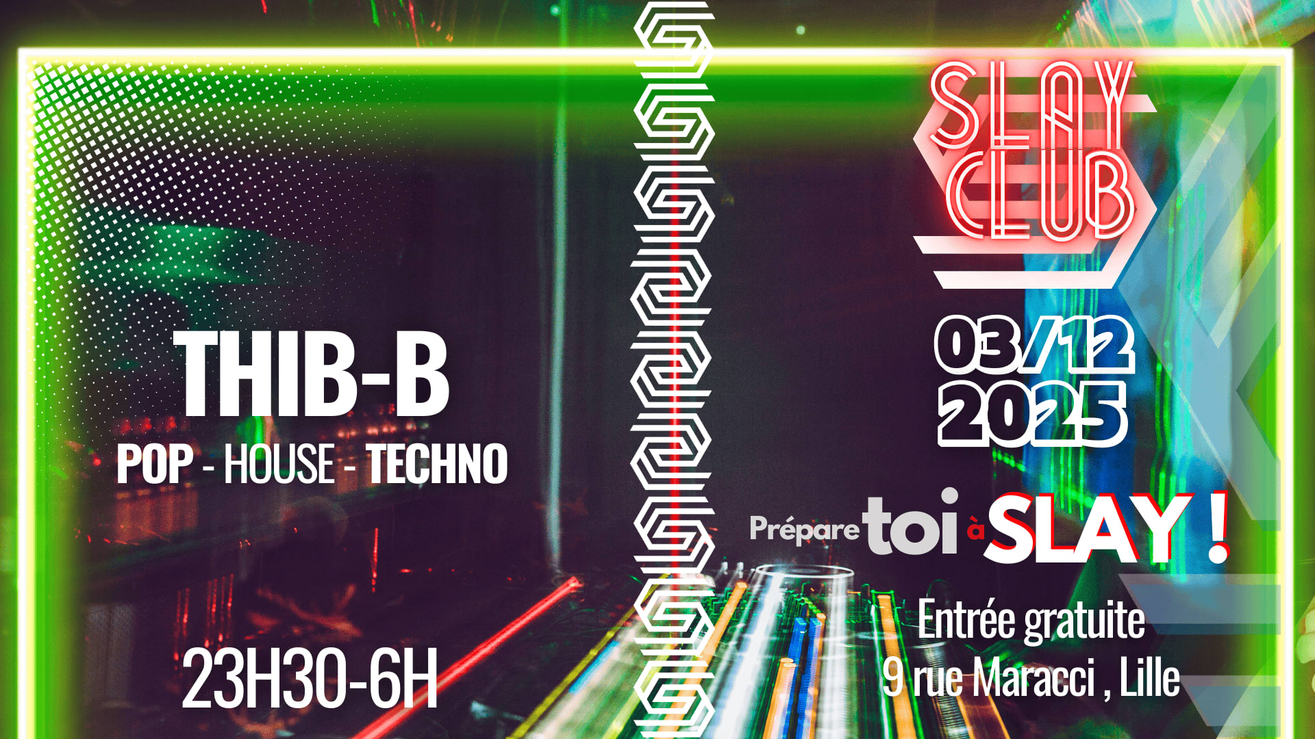 Slay Club : Thib B 03/12 Cover