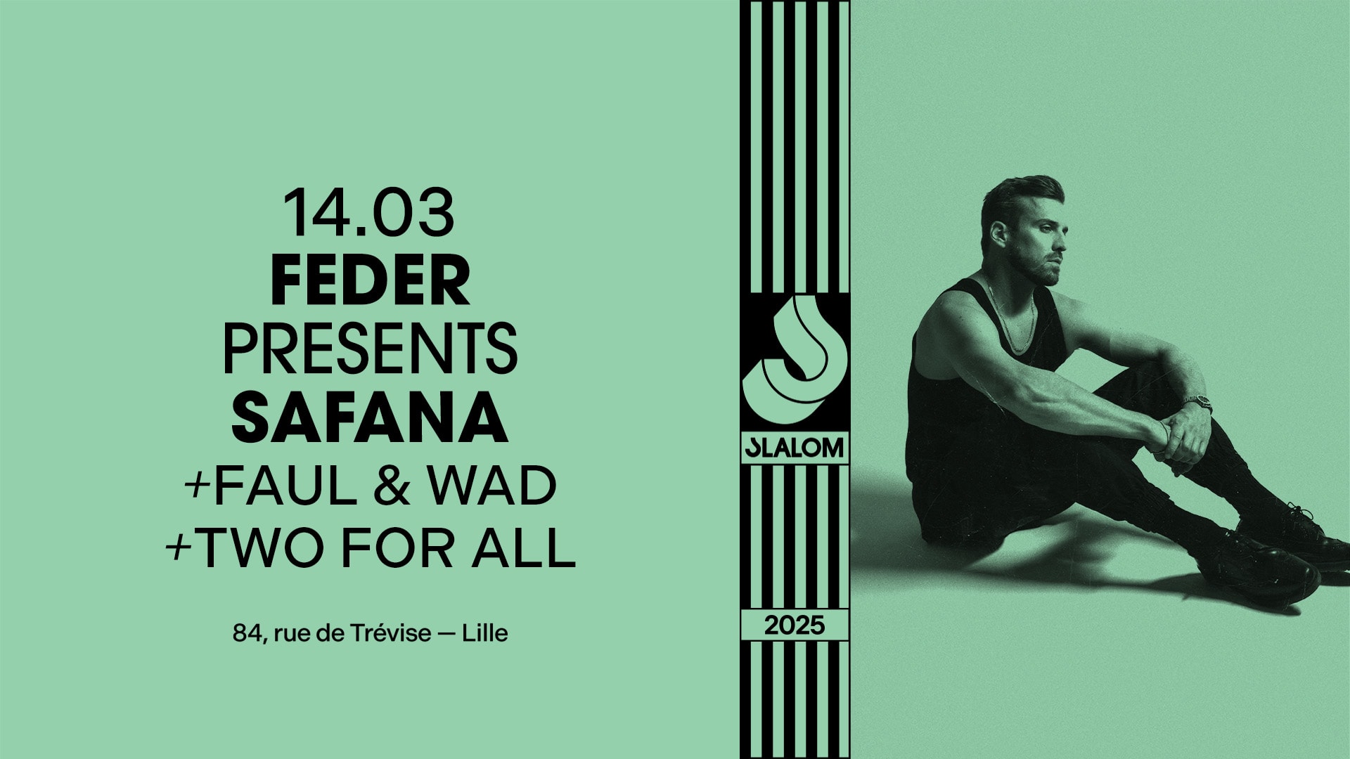 Slalom : Feder Presents Safana Cover