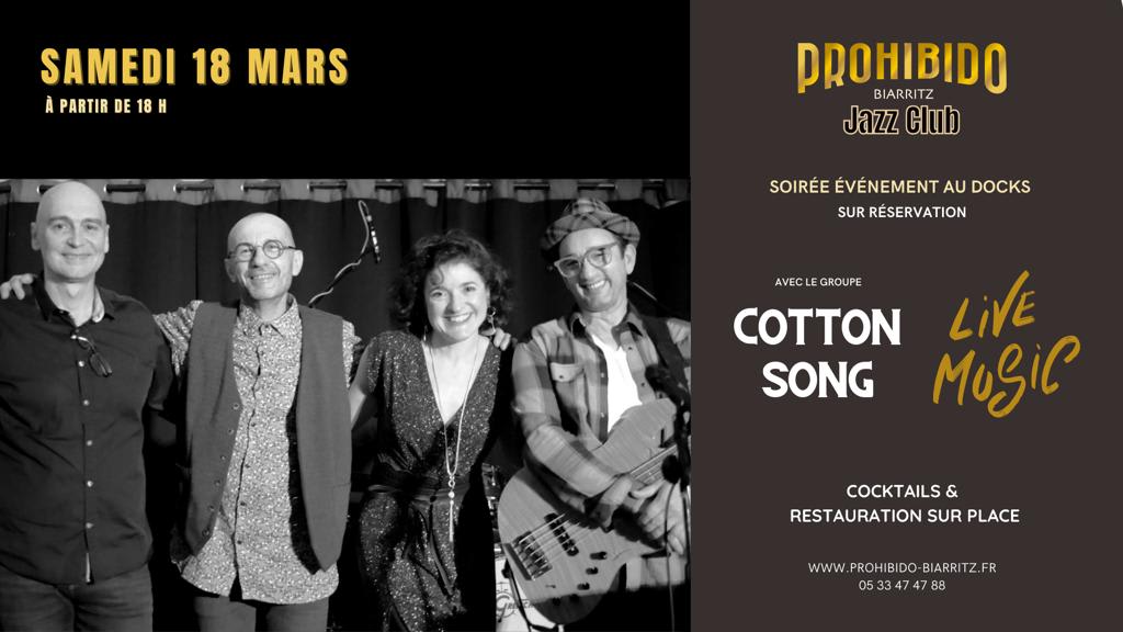 Jazz Samedi 18 Au Prohibido Biarritz Cover