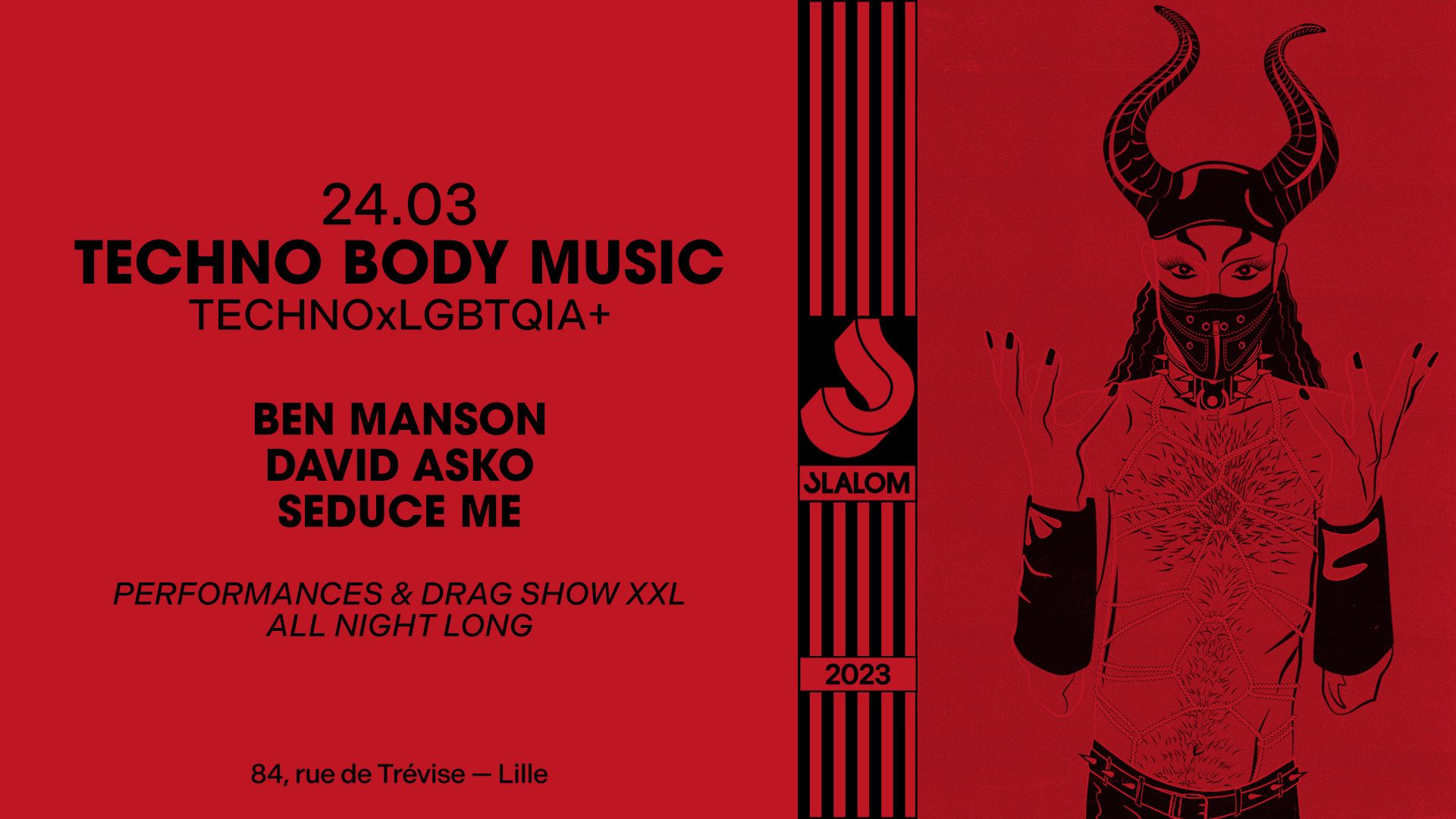 Slalom : T.B.M — Ben Manson • David Asko • Seduce Me Cover
