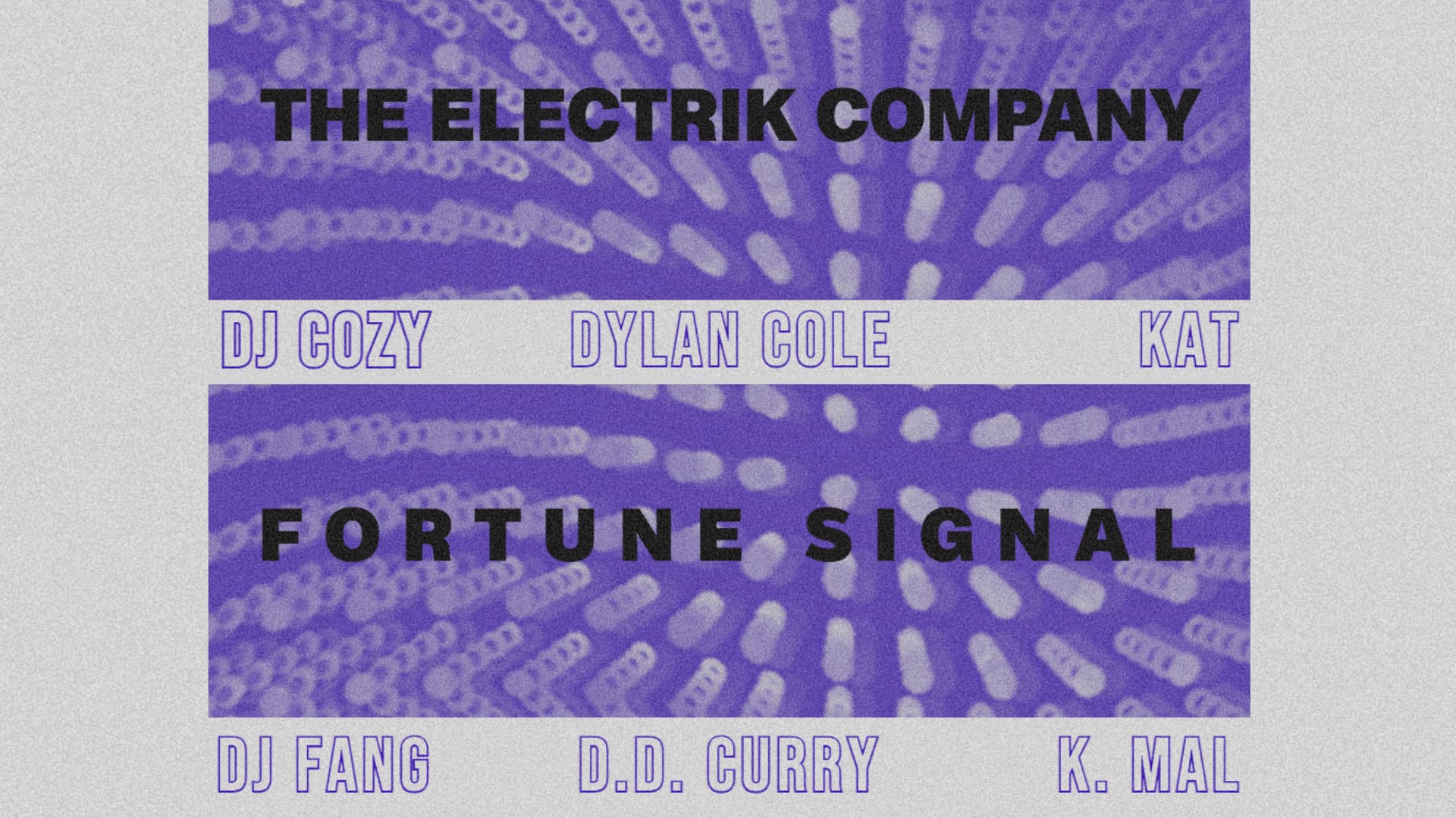 The Electrik Company With Fortune Signal Cover