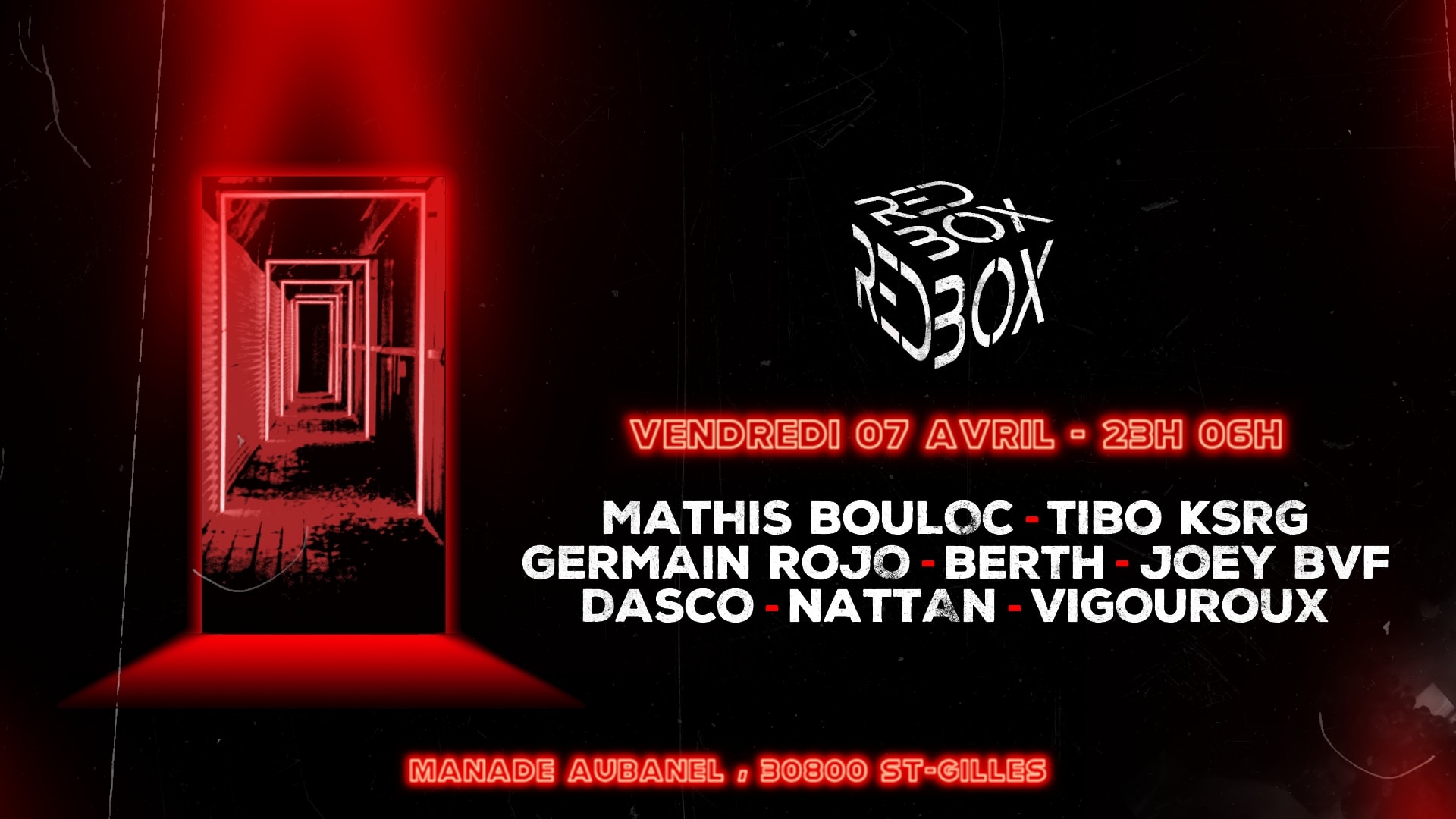 Redbox - Ven 07 Avril Cover