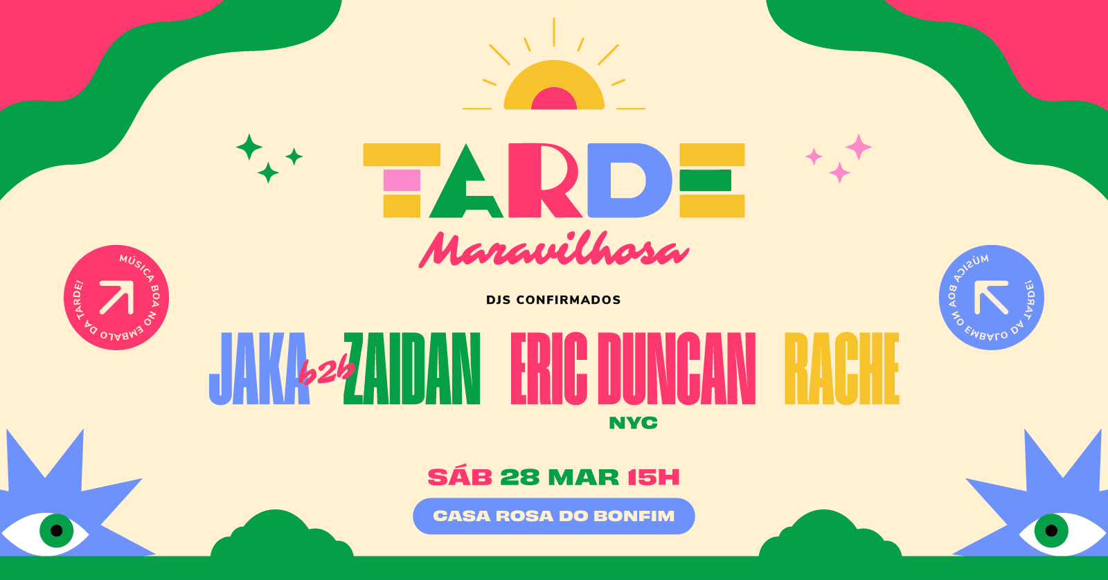 Tarde Maravilhosa | Eric Duncan [Nyc], Rache, Zaidan E Jaka Cover