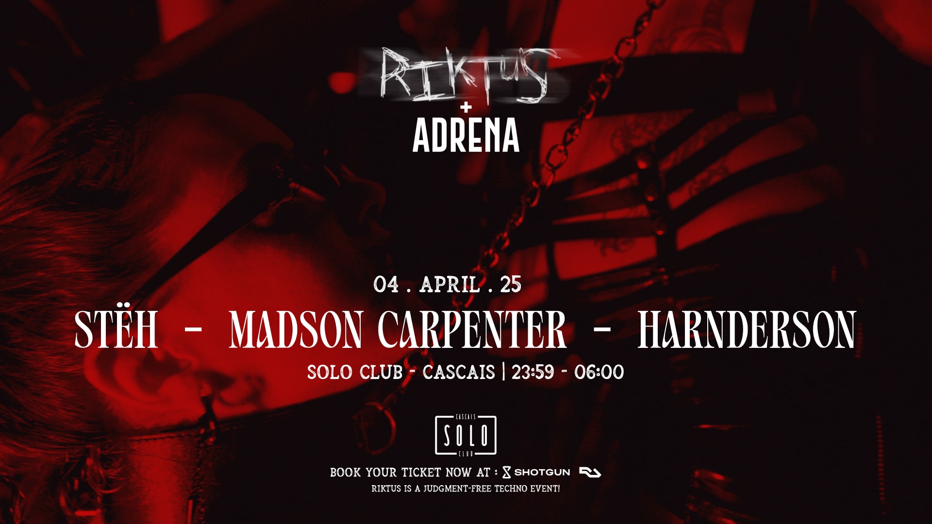 Riktus X Adrena | Solo Club Cascais Cover
