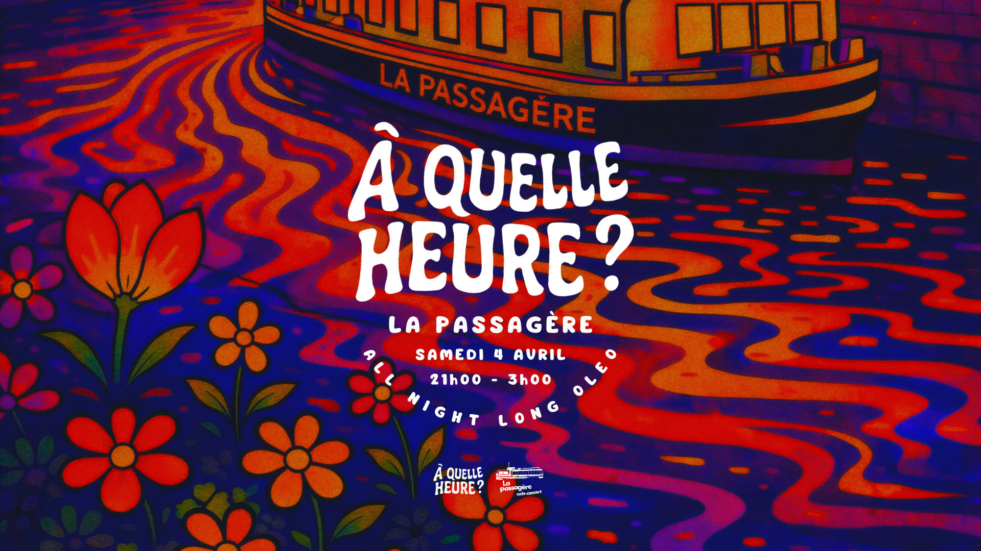 À Quelle Heure ? À La Passagère : Oleo All Night Long Cover