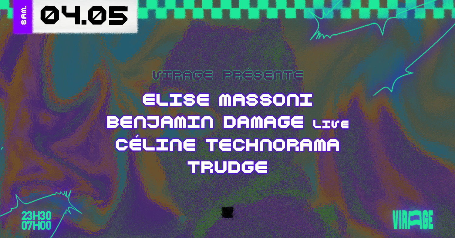 Virage Présente : Elise Massoni, Benjamin Damage (Live) Cover