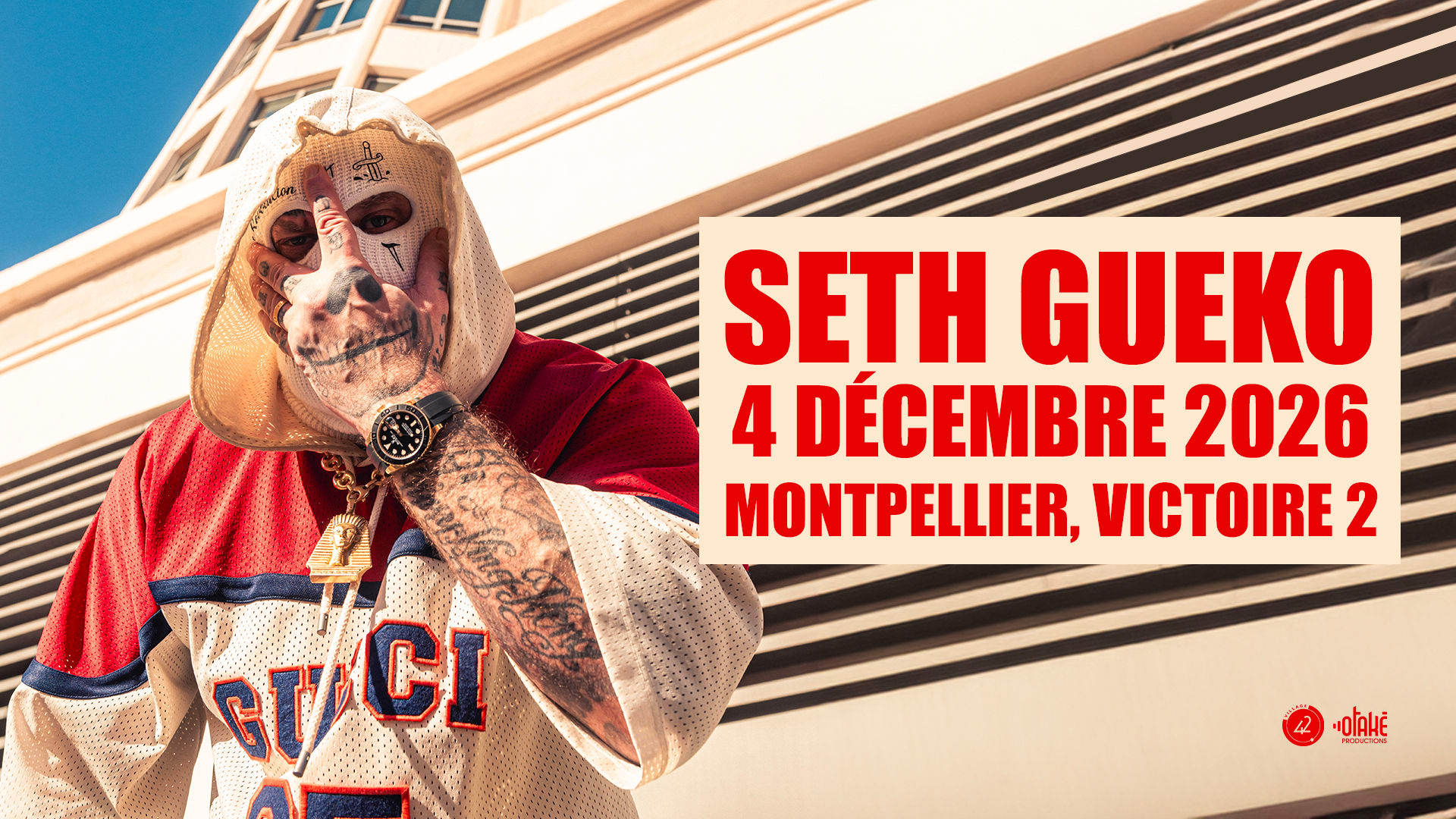 Seth Gueko - Montpellier Cover
