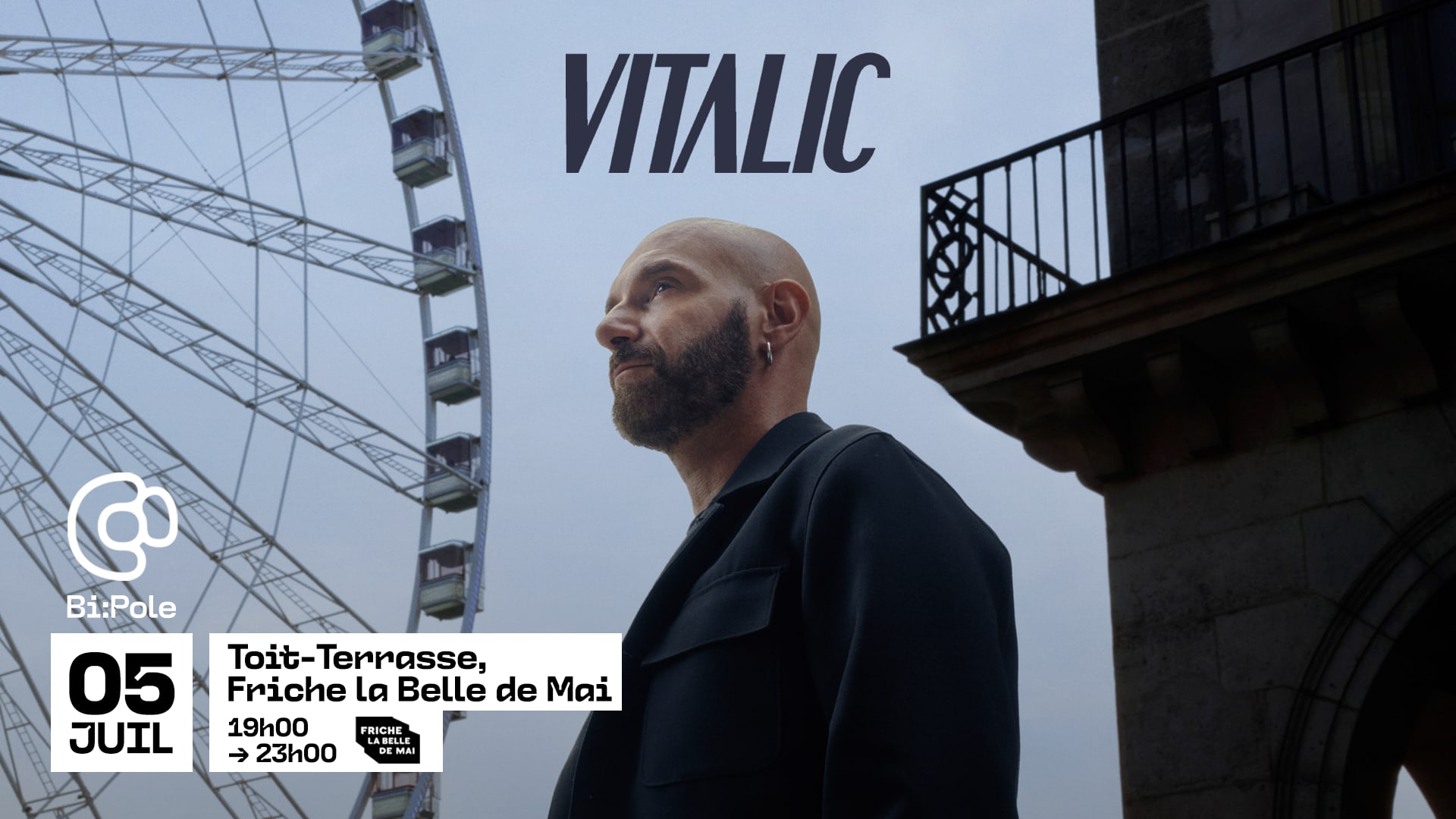 Vitalic (Dj Set) @ Toit Terrasse - Friche La Belle De Mai Cover