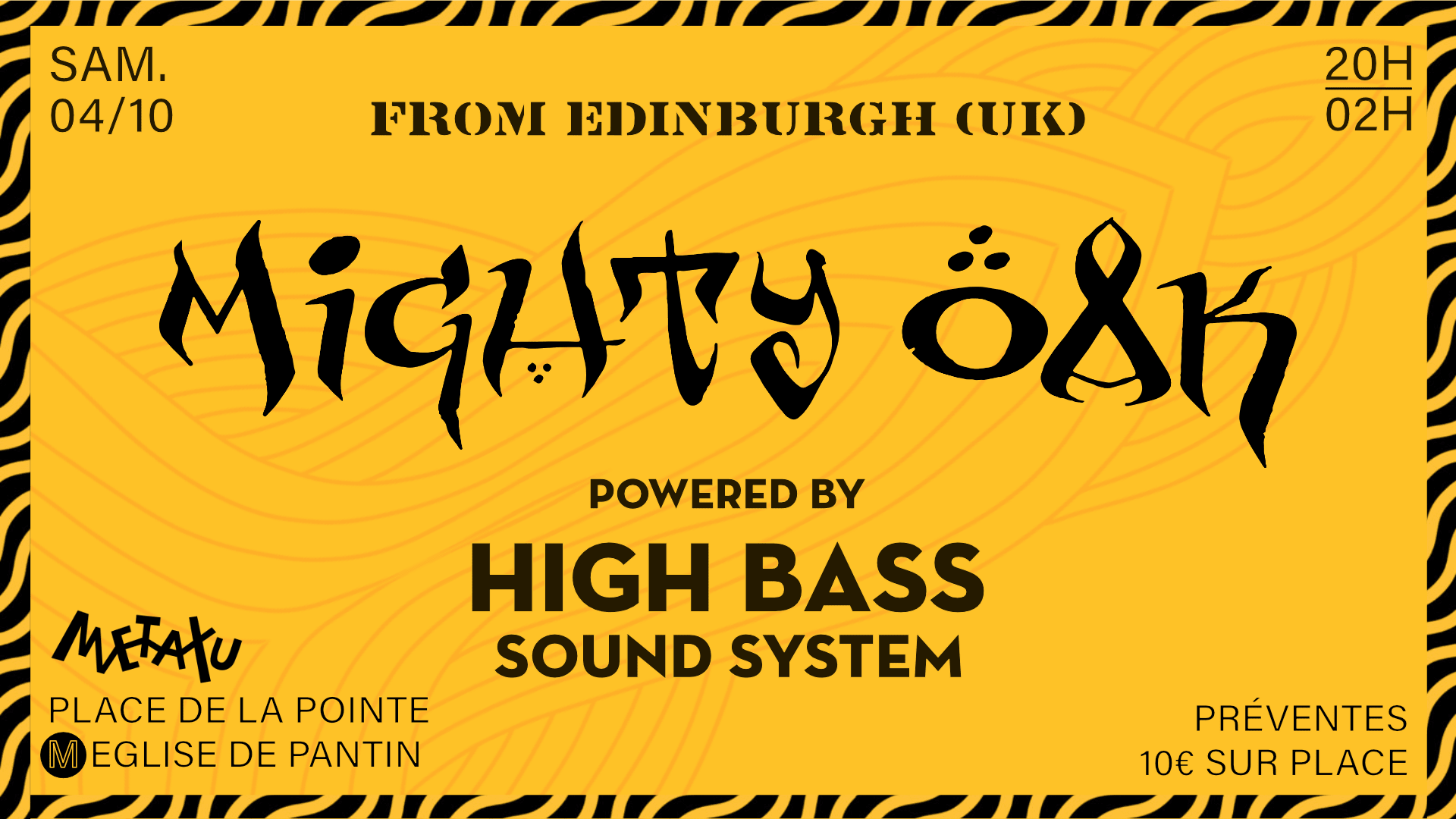 Mighty Oak X High Bass Sound System Cover